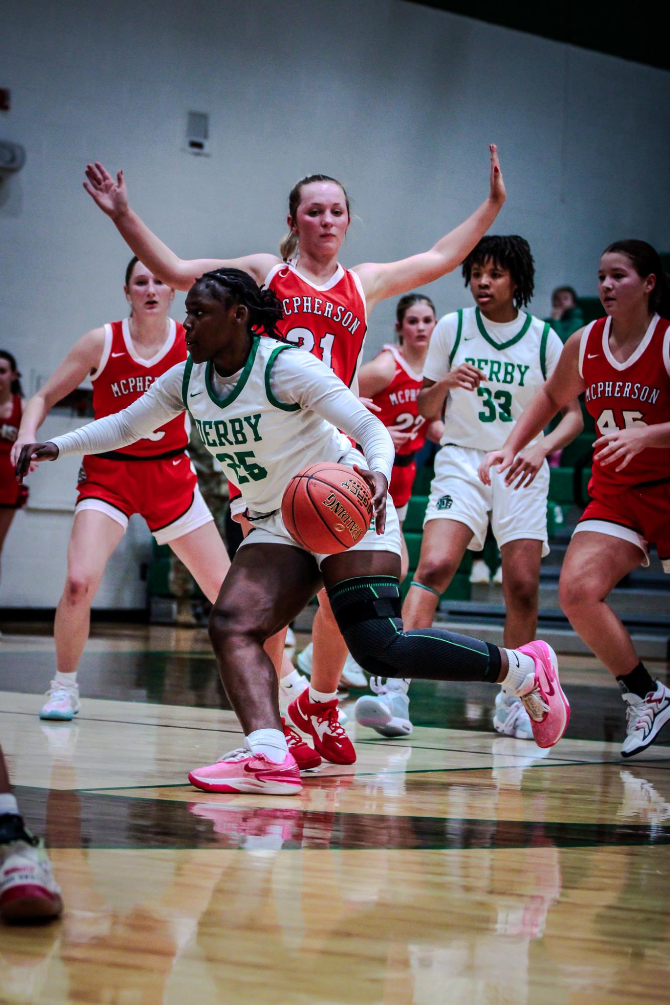 Girls Basketball vs McPherson (Photos by Liberty Smith)