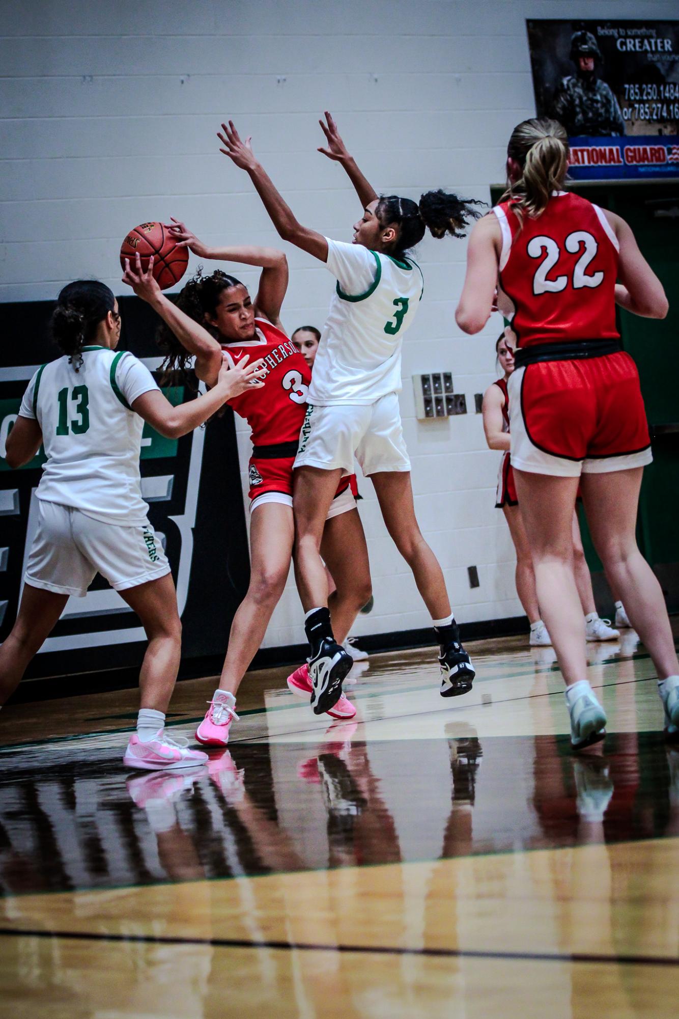 Girls Basketball vs McPherson (Photos by Liberty Smith)