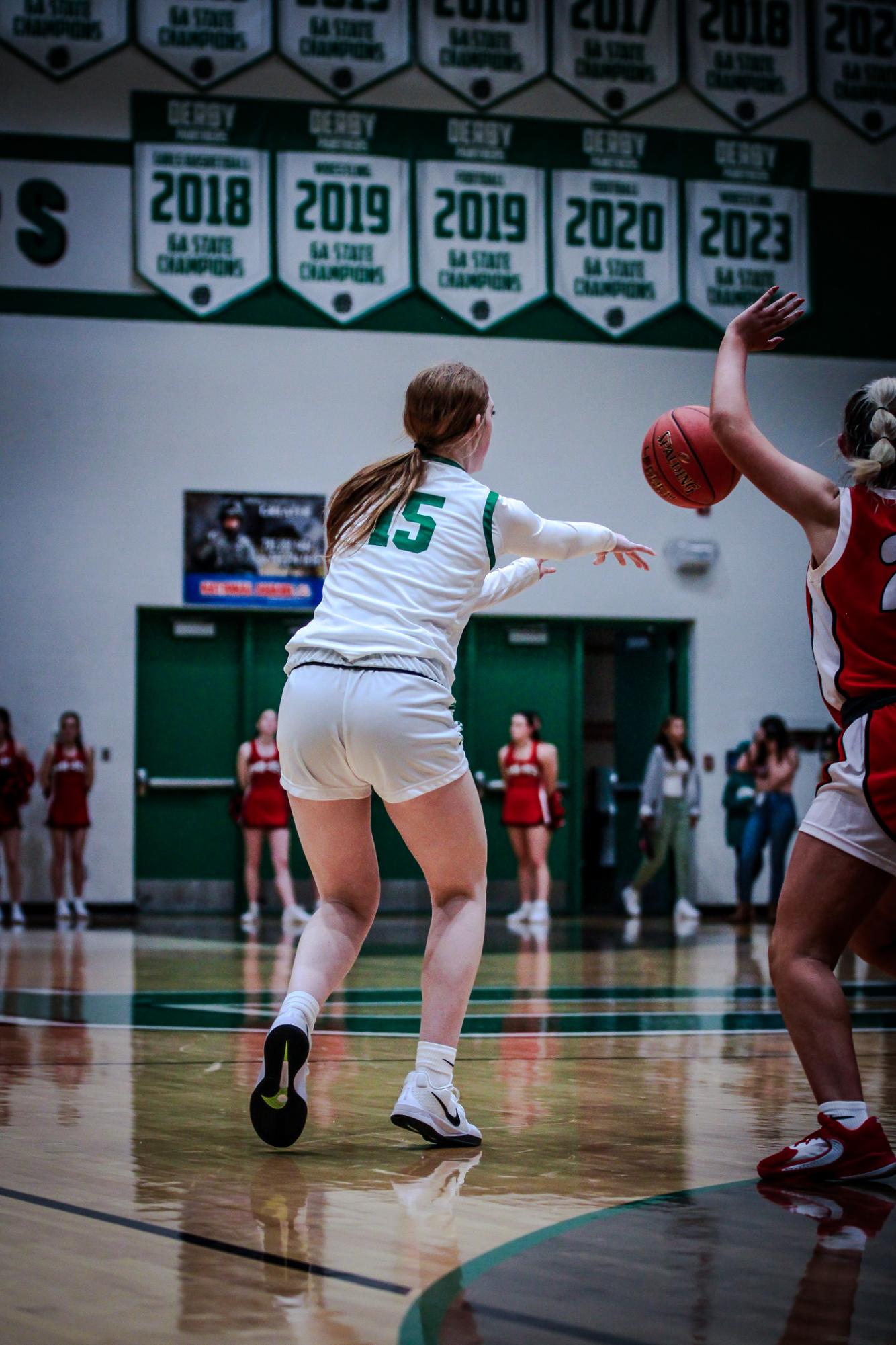 Girls Basketball vs McPherson (Photos by Liberty Smith)