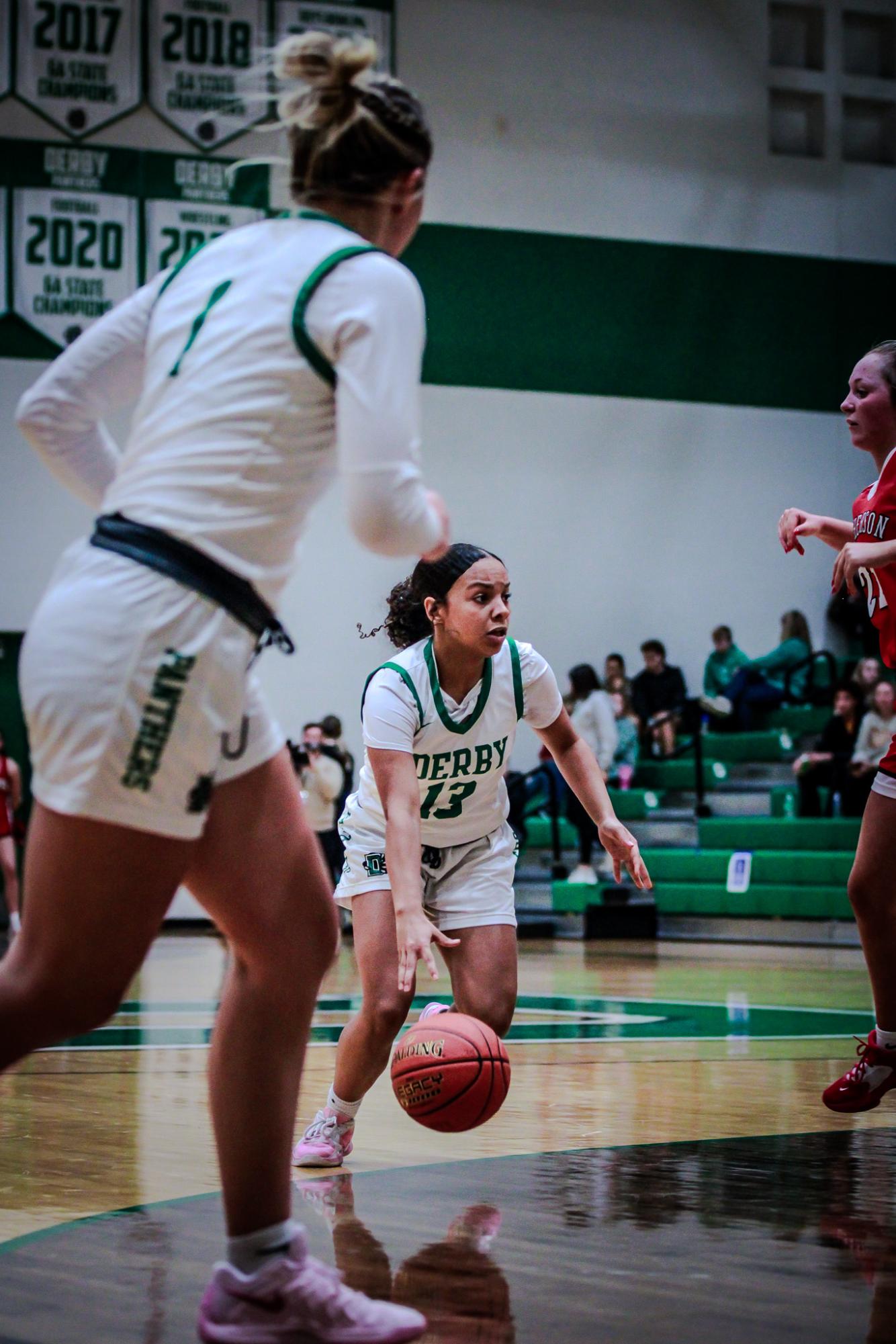 Girls Basketball vs McPherson (Photos by Liberty Smith)