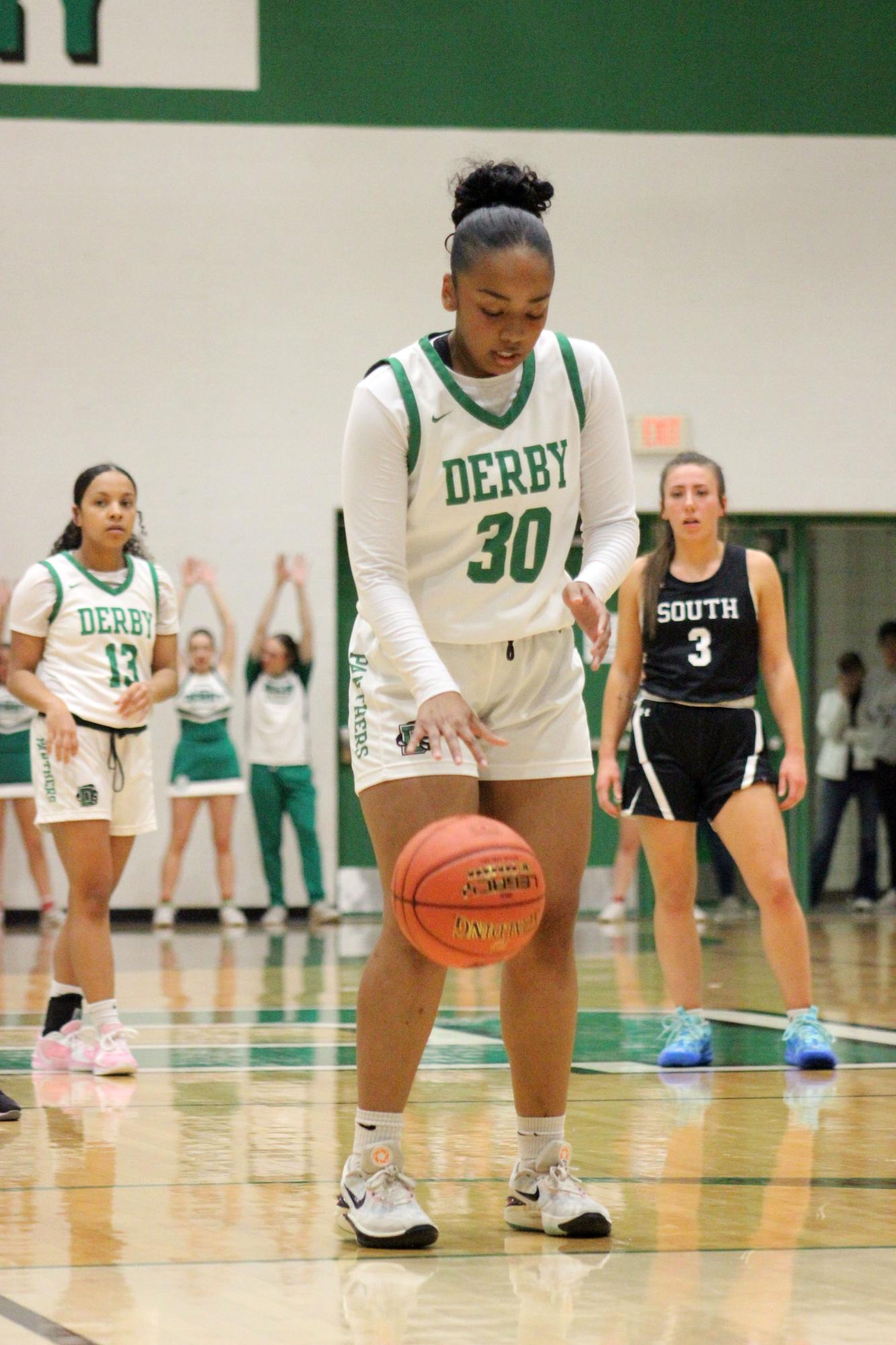 Girls varsity basketball vs. Maize South (Photos by Bree Stuhlsatz)