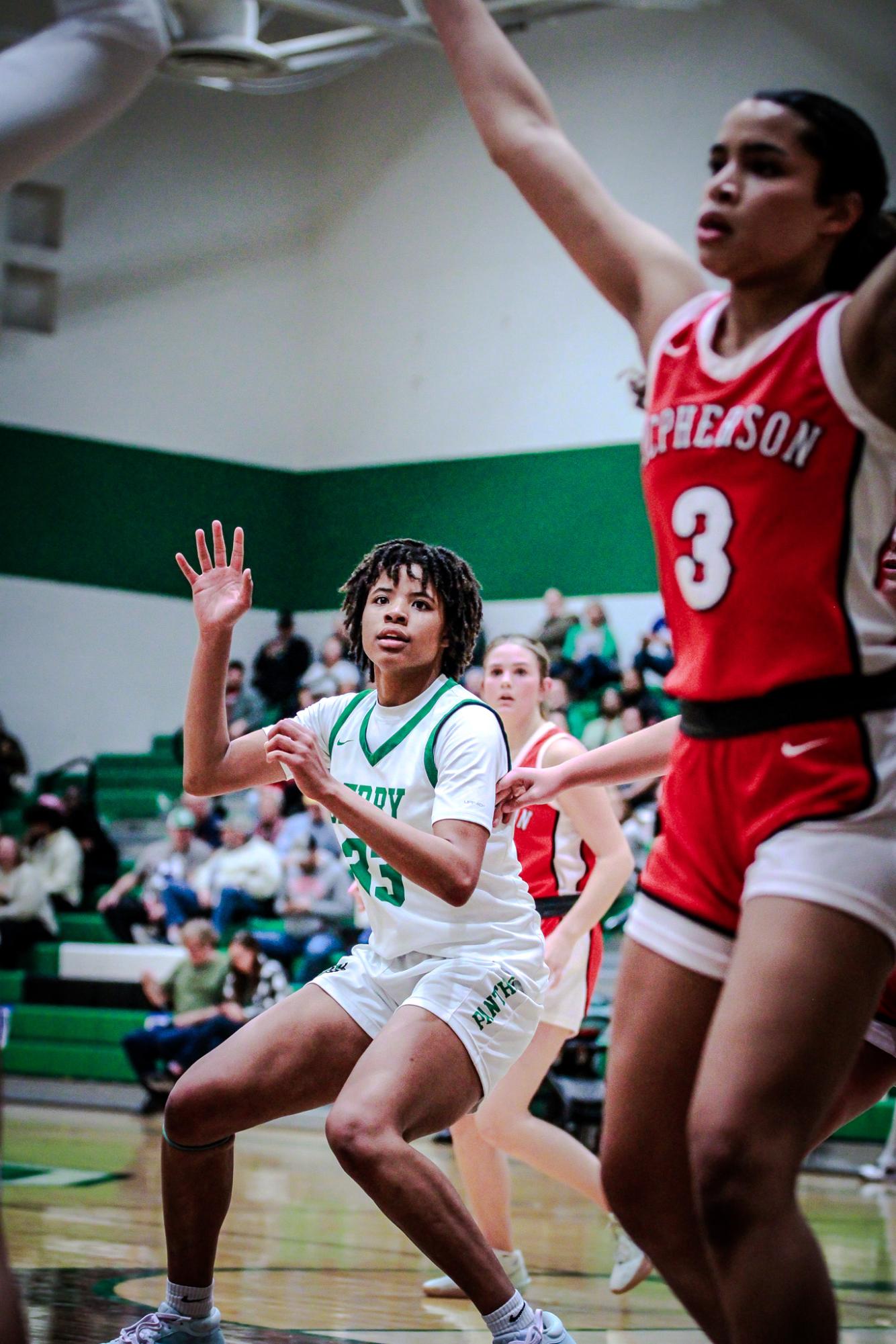 Girls Basketball vs McPherson (Photos by Liberty Smith)