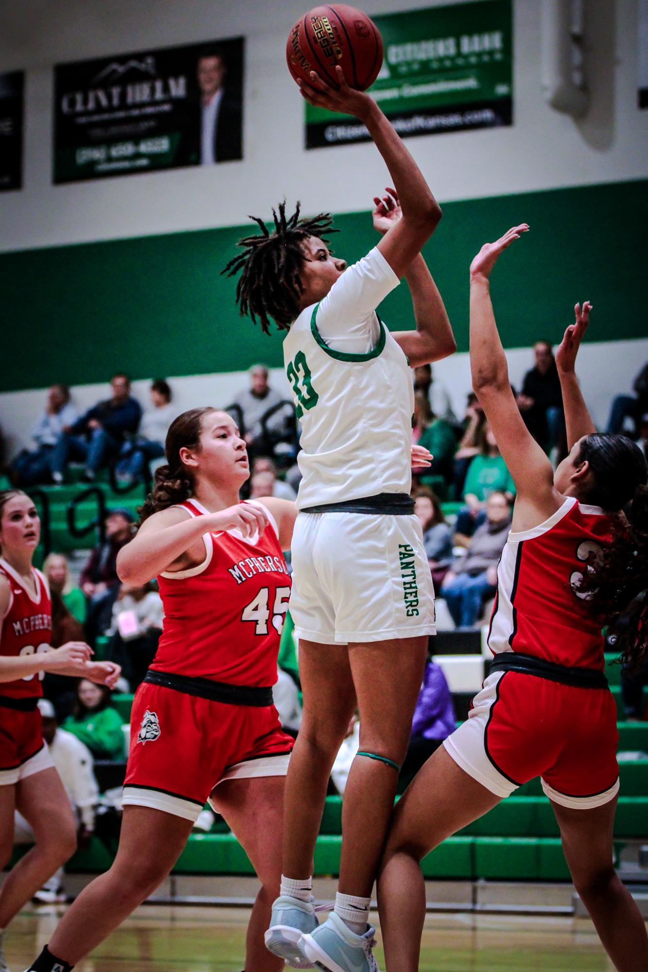 Girls Basketball vs McPherson (Photos by Liberty Smith)