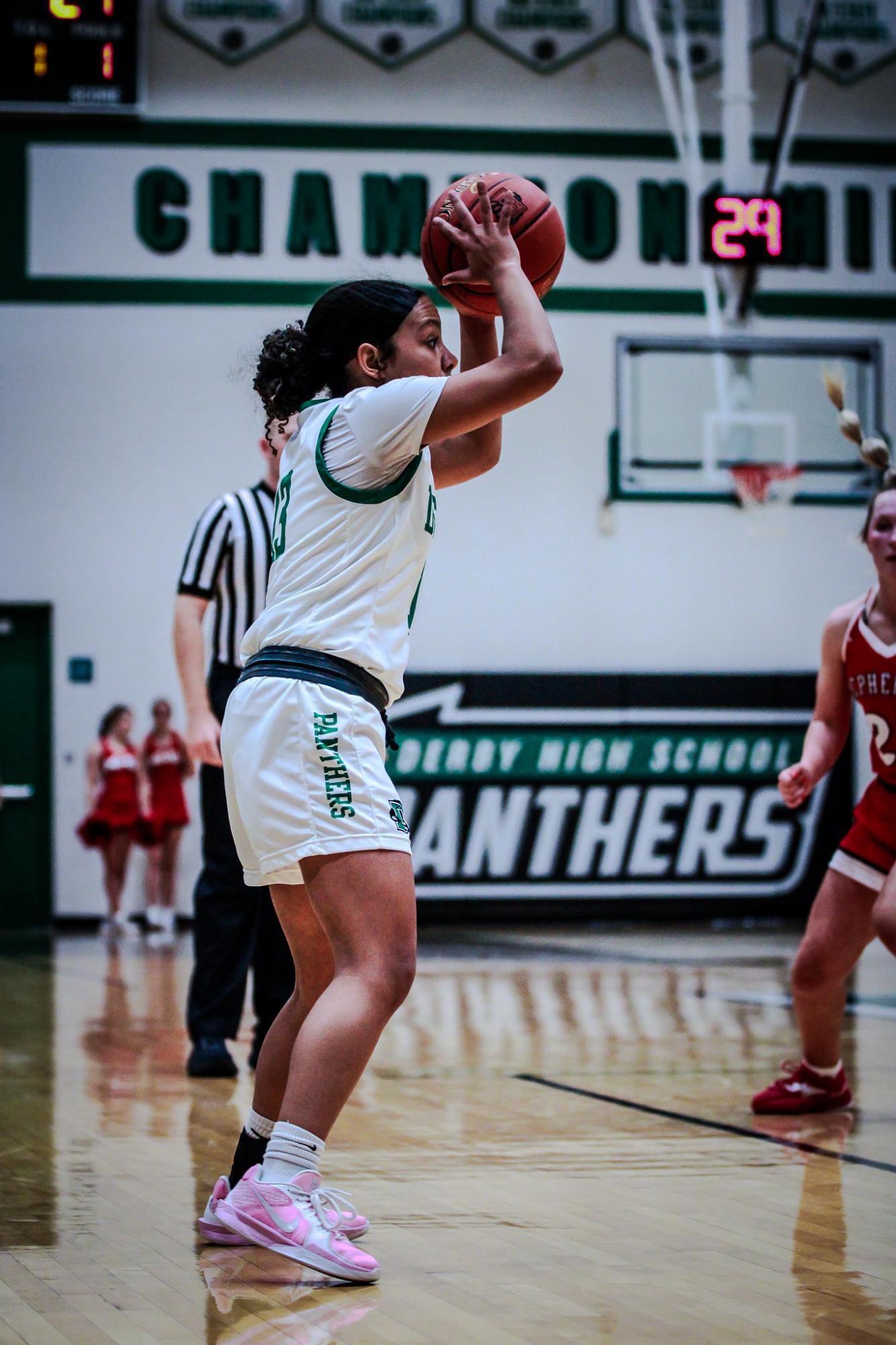 Girls Basketball vs McPherson (Photos by Liberty Smith)