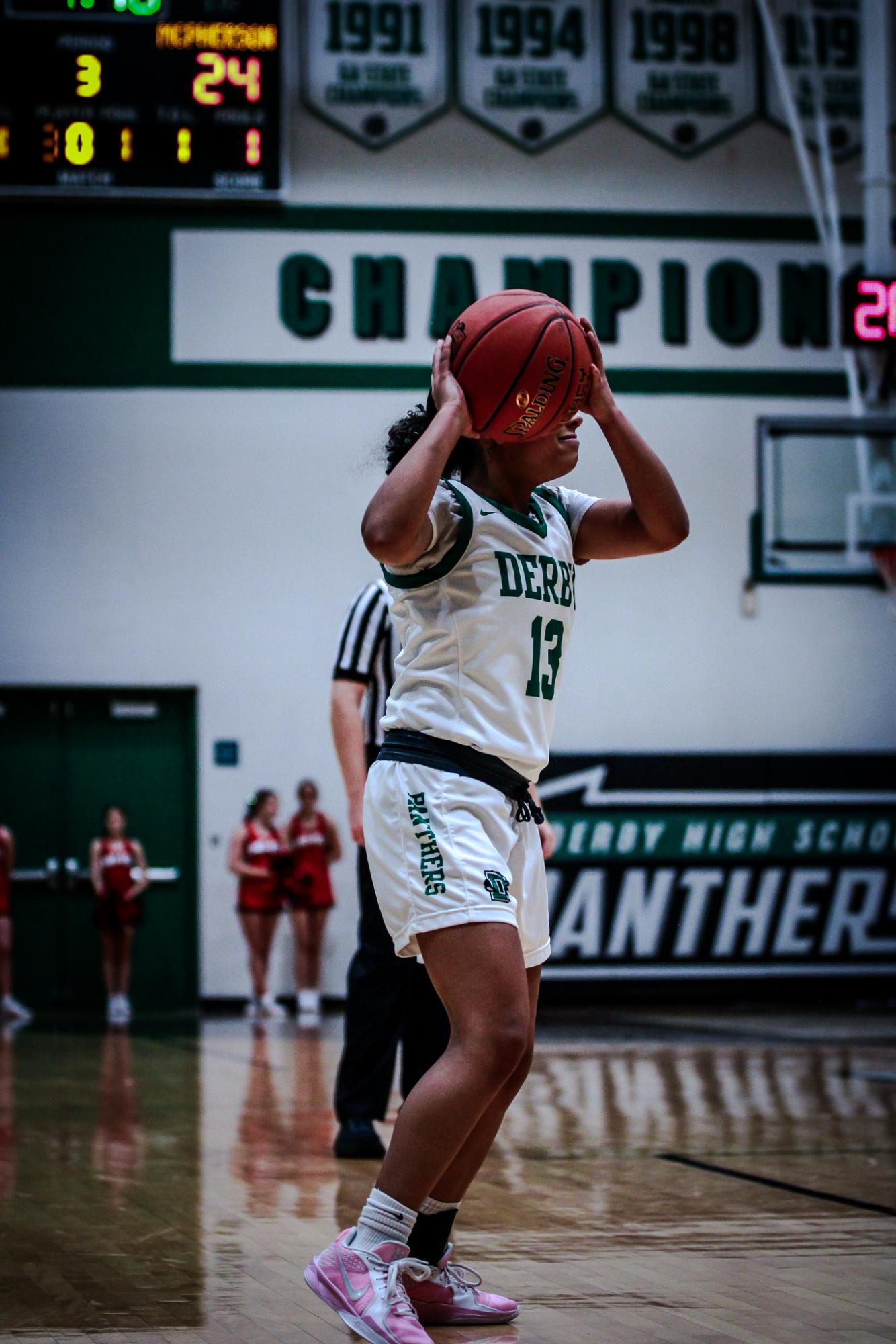 Girls Basketball vs McPherson (Photos by Liberty Smith)