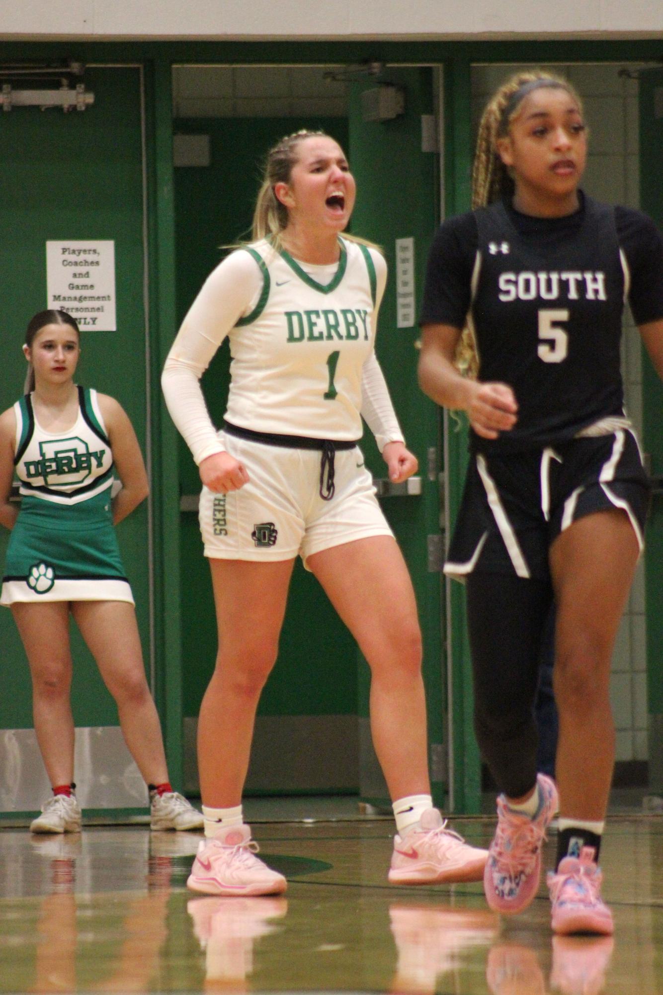 Girls varsity basketball vs. Maize South (Photos by Bree Stuhlsatz)