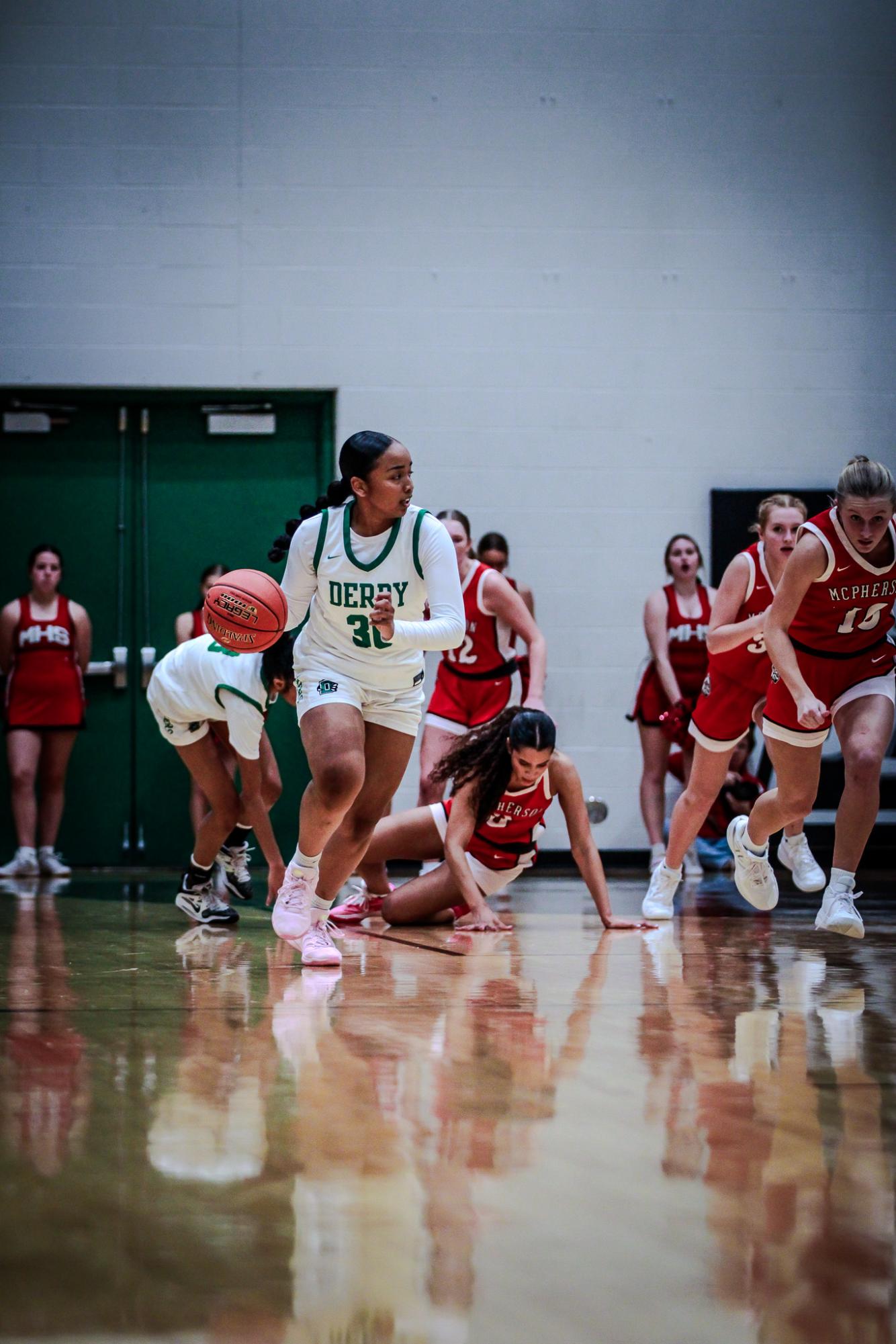 Girls Basketball vs McPherson (Photos by Liberty Smith)