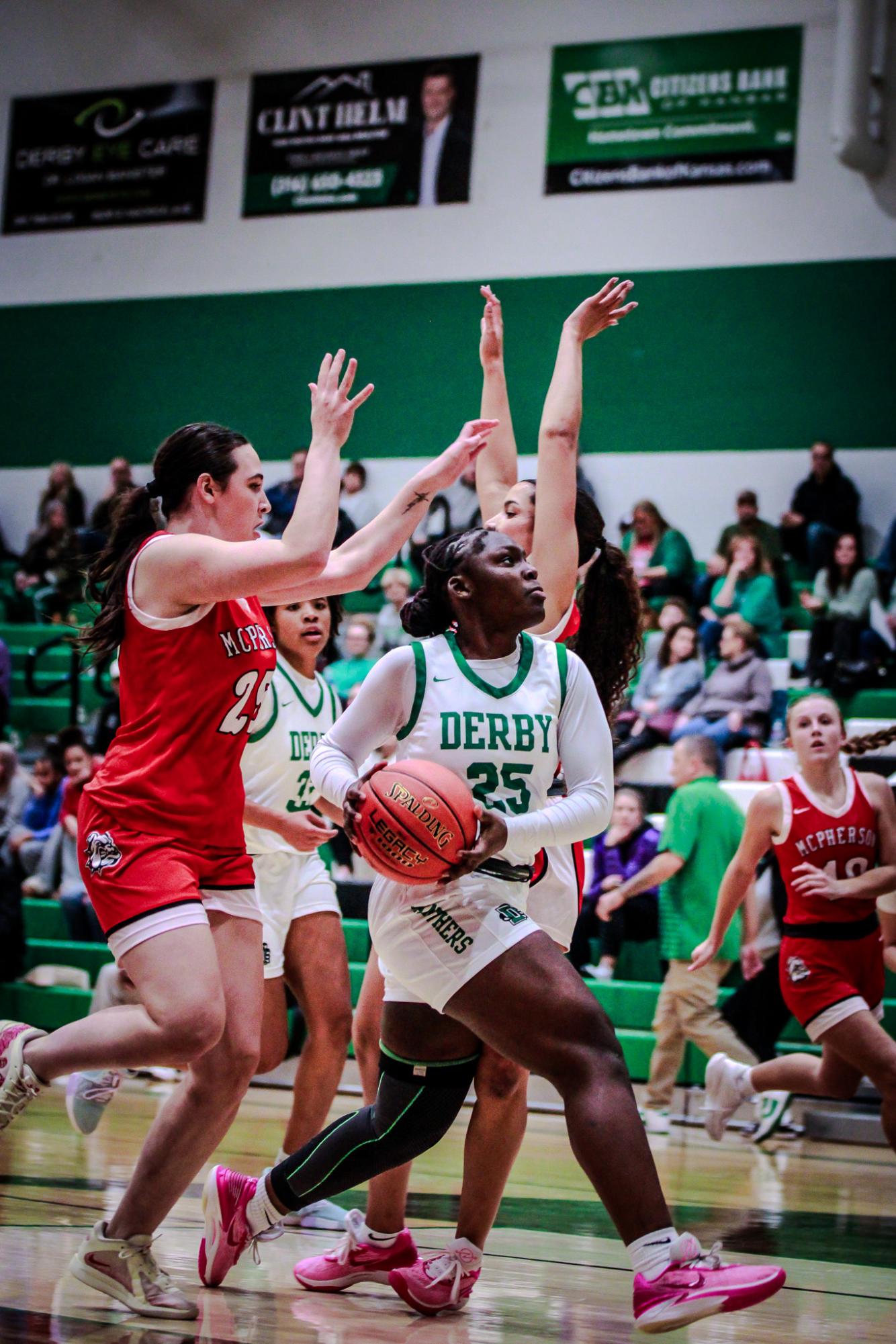 Girls Basketball vs McPherson (Photos by Liberty Smith)