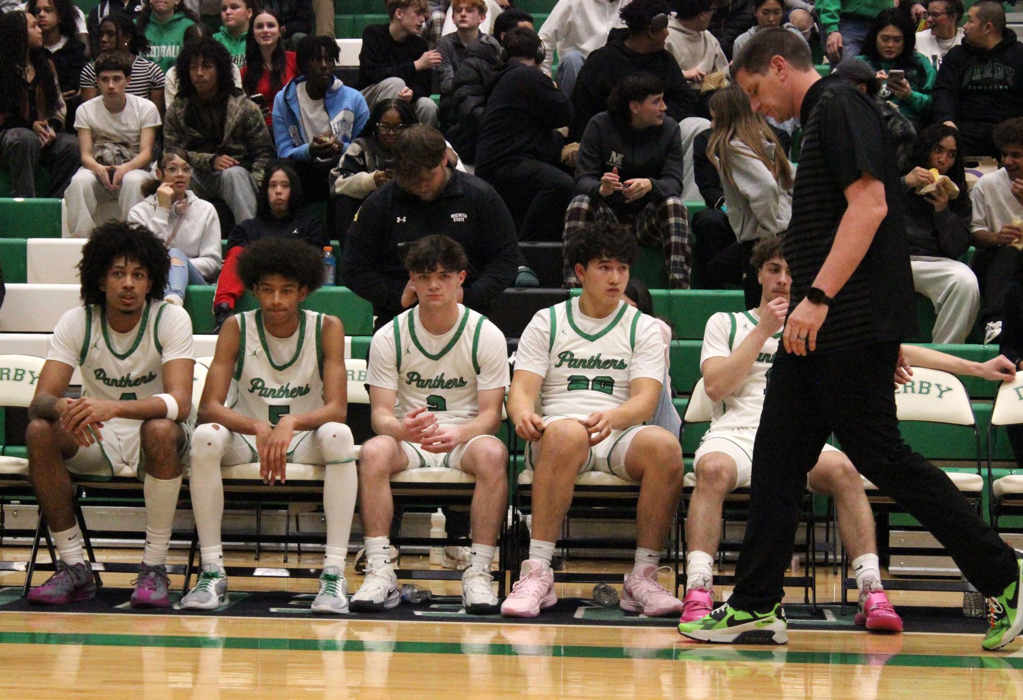 Boys varsity basketball vs. Maize South (Photos by Bree Stuhlsatz)