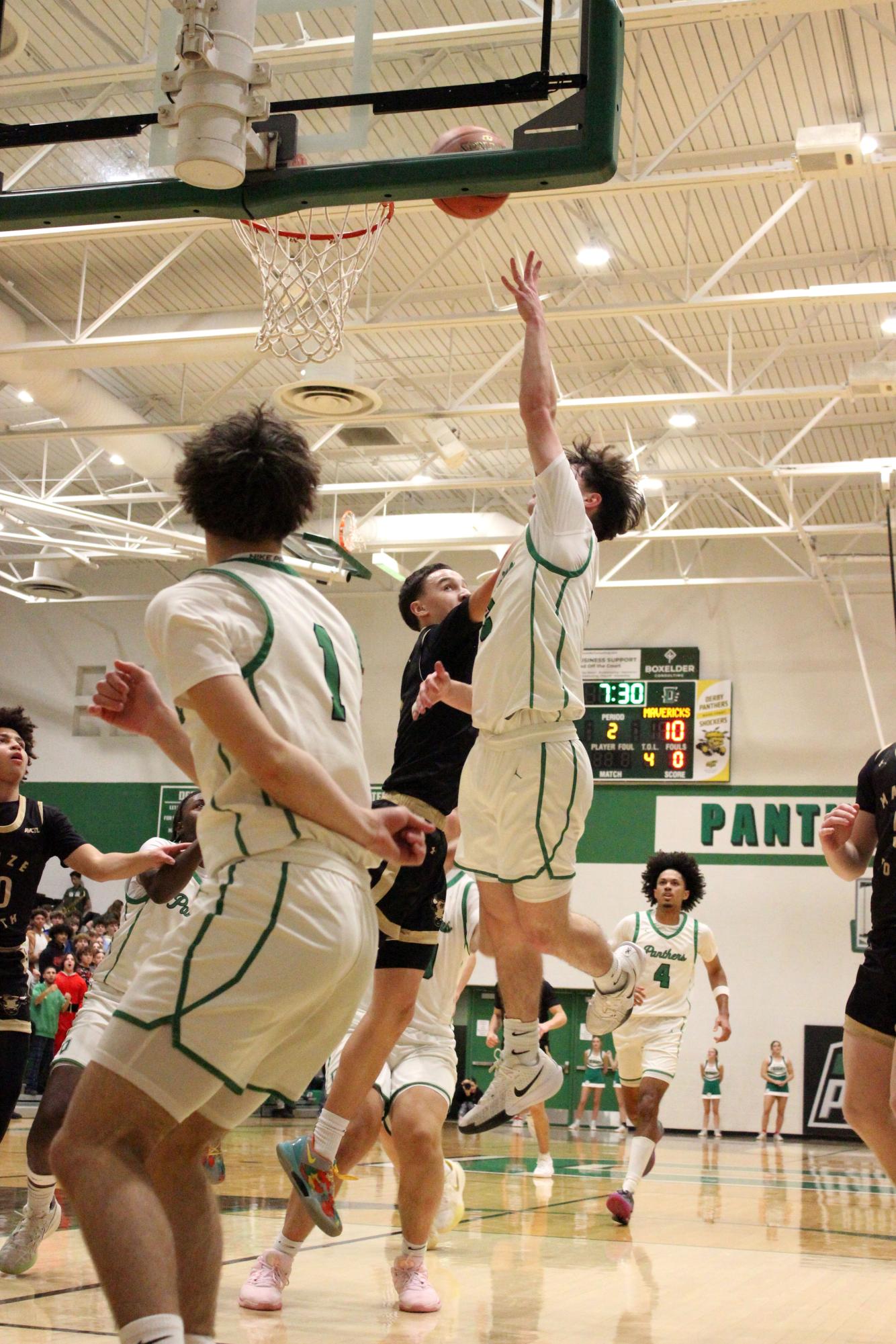 Boys varsity basketball vs. Maize South (Photos by Bree Stuhlsatz)