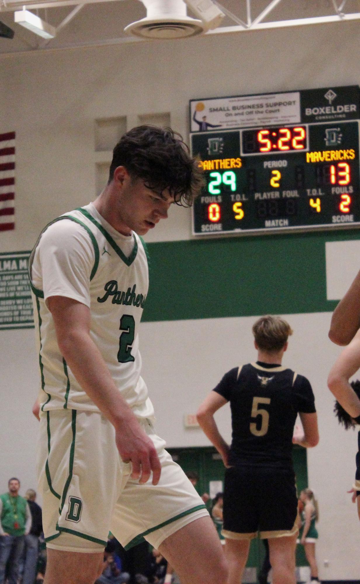 Boys varsity basketball vs. Maize South (Photos by Bree Stuhlsatz)