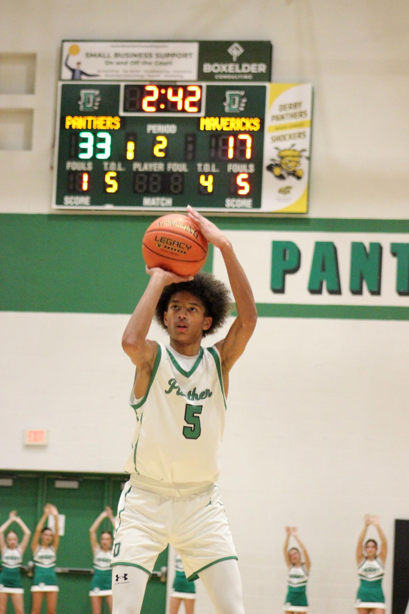 Boys varsity basketball vs. Maize South (Photos by Bree Stuhlsatz)