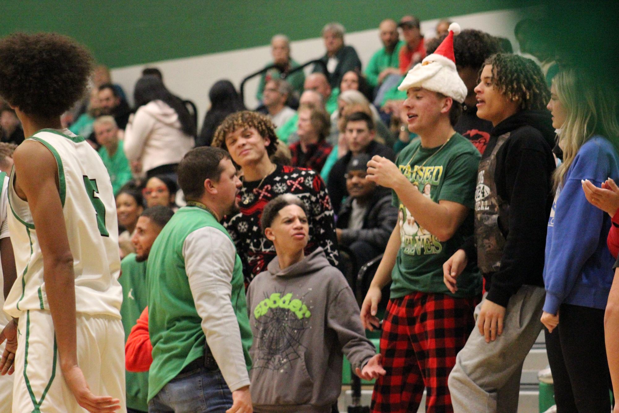 Boys varsity basketball vs. Maize South (Photos by Bree Stuhlsatz)