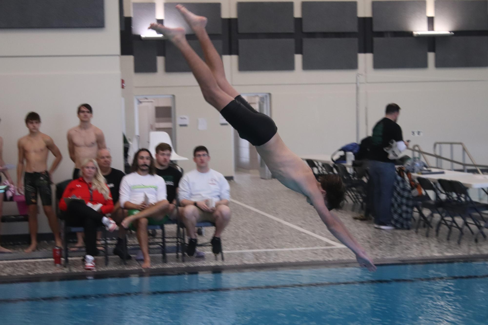 Boys swim meet at Campus (Photos by Sophia Rogers)