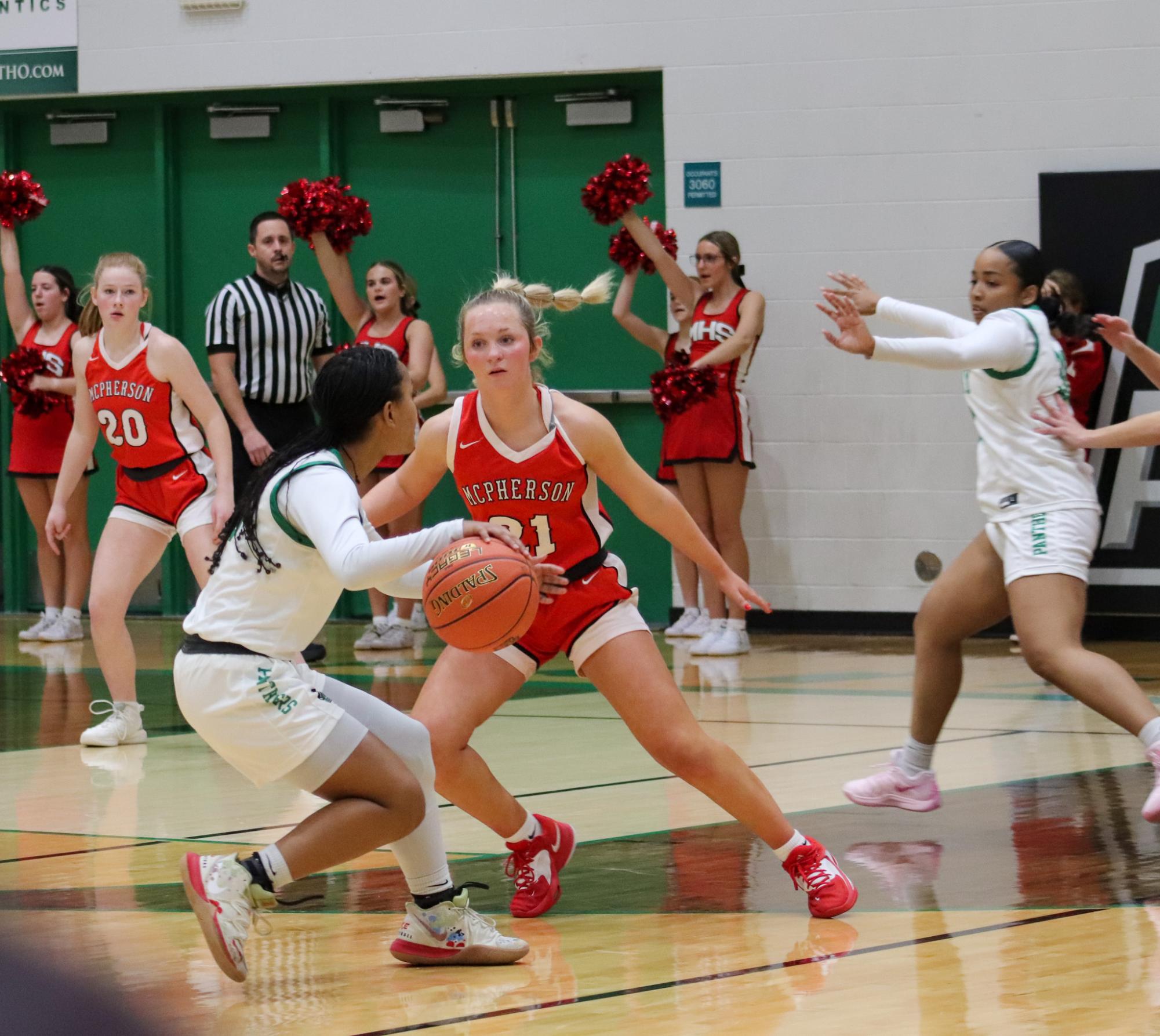 Girls Varsity Basketball vs. McPherson (Photos by Natali Mitchell)