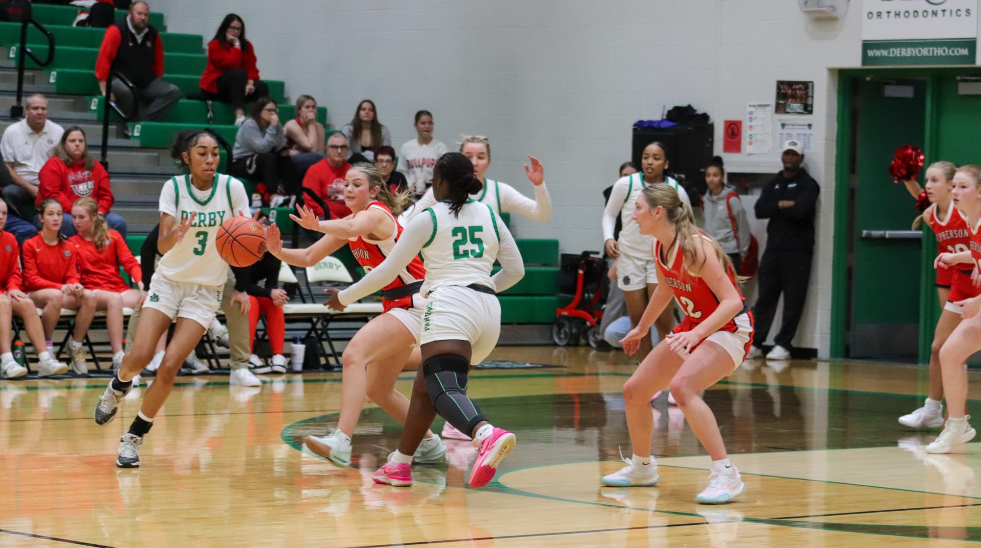 Girls Varsity Basketball vs. McPherson (Photos by Natali Mitchell)