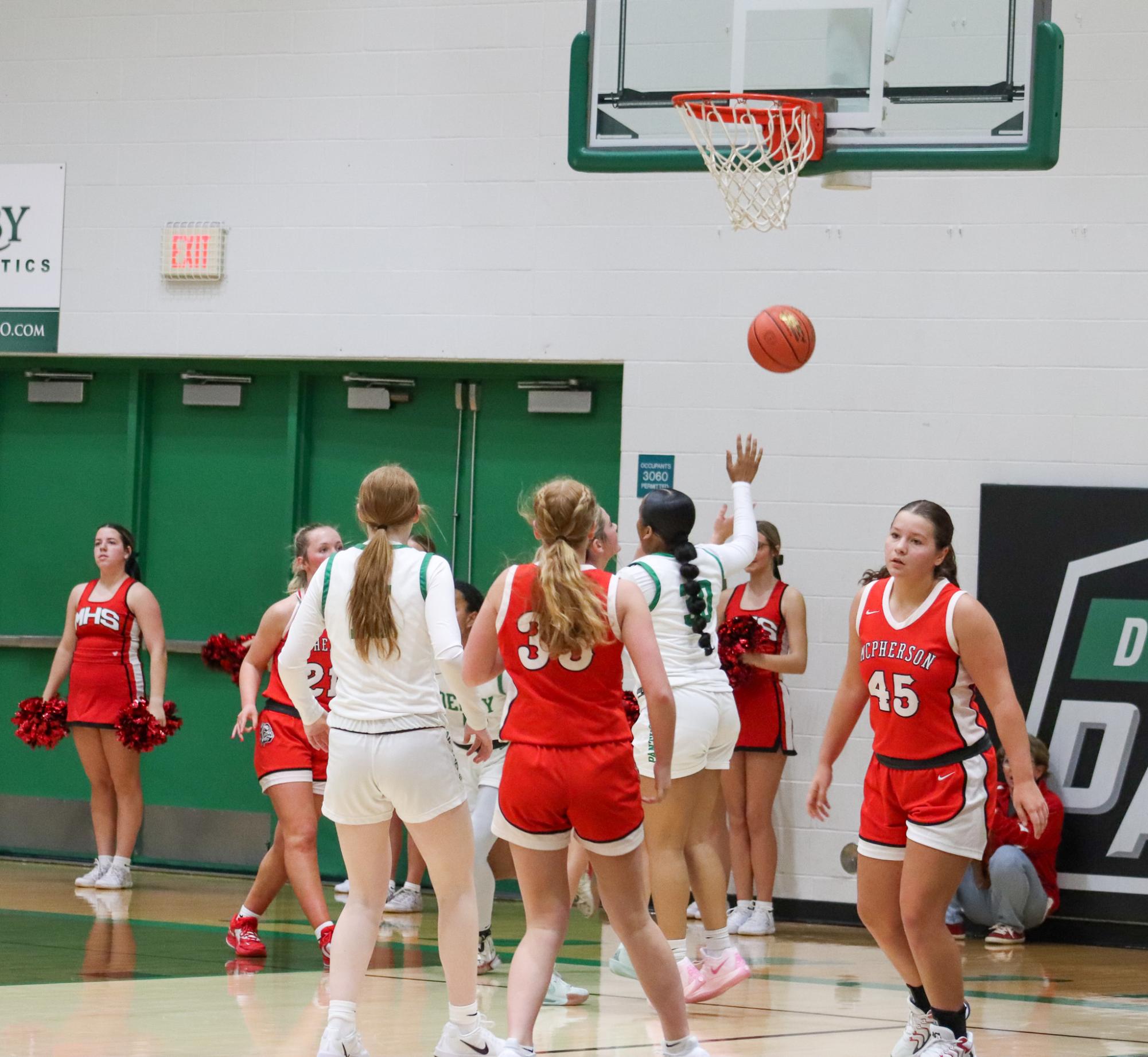 Girls Varsity Basketball vs. McPherson (Photos by Natali Mitchell)