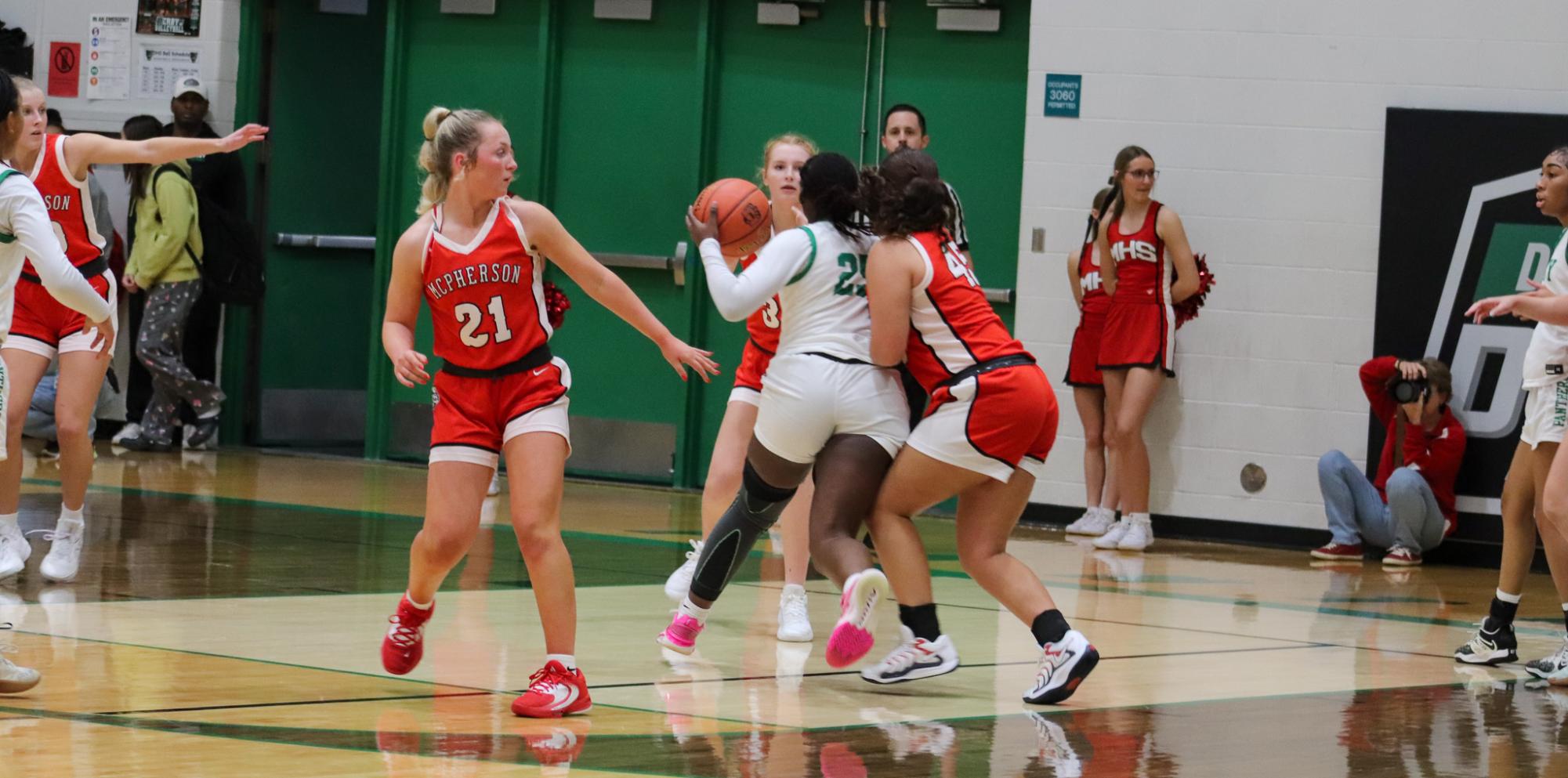 Girls Varsity Basketball vs. McPherson (Photos by Natali Mitchell)