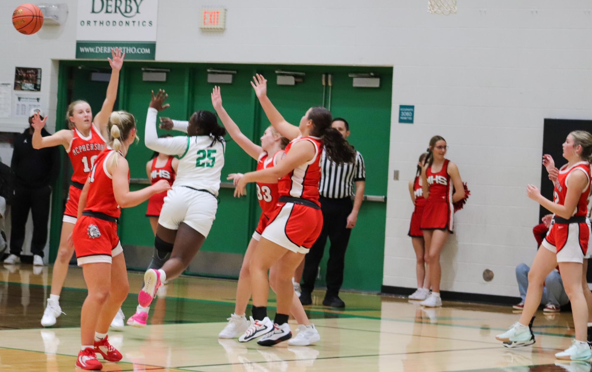 Girls Varsity Basketball vs. McPherson (Photos by Natali Mitchell)