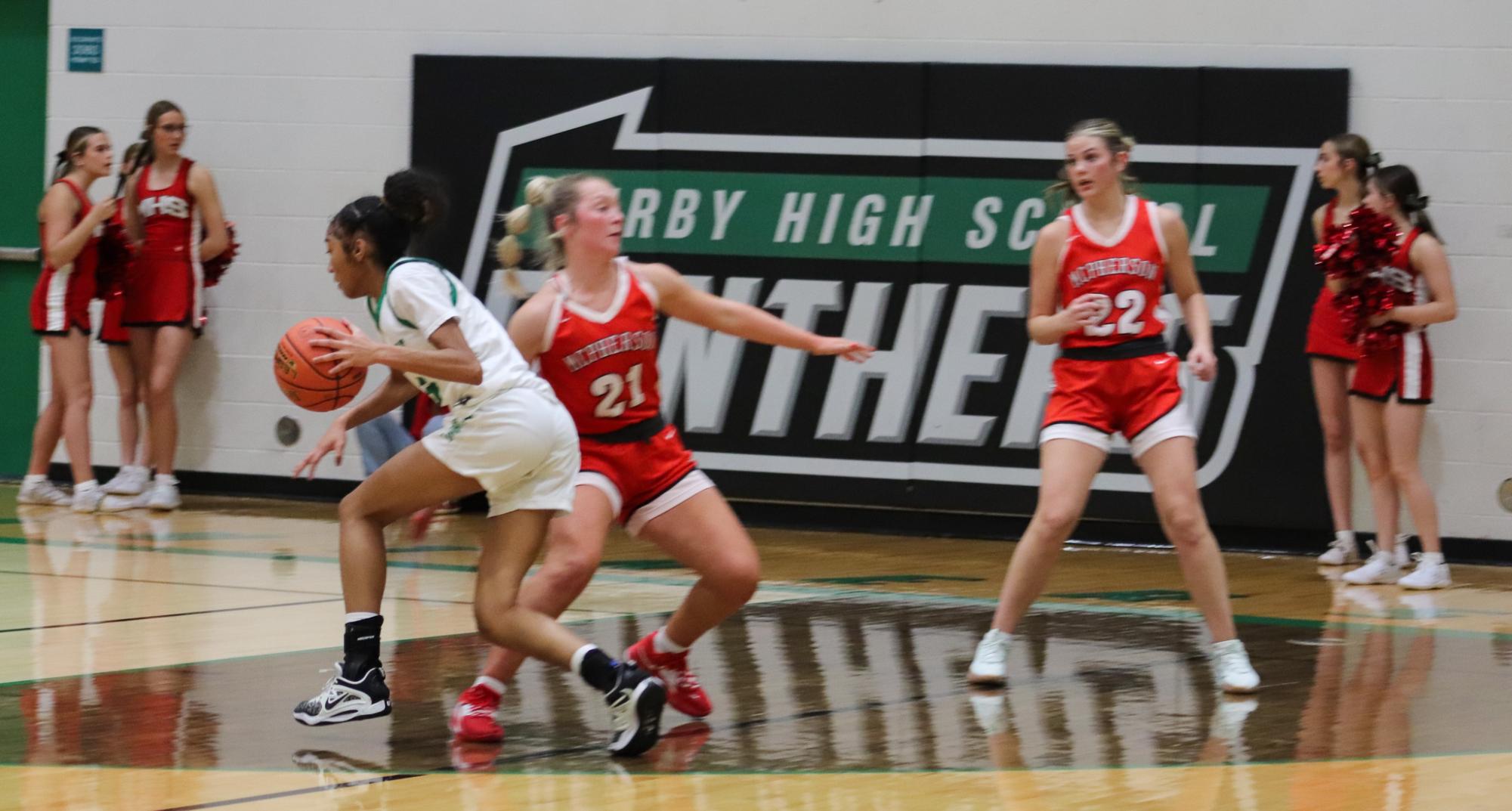 Girls Varsity Basketball vs. McPherson (Photos by Natali Mitchell)