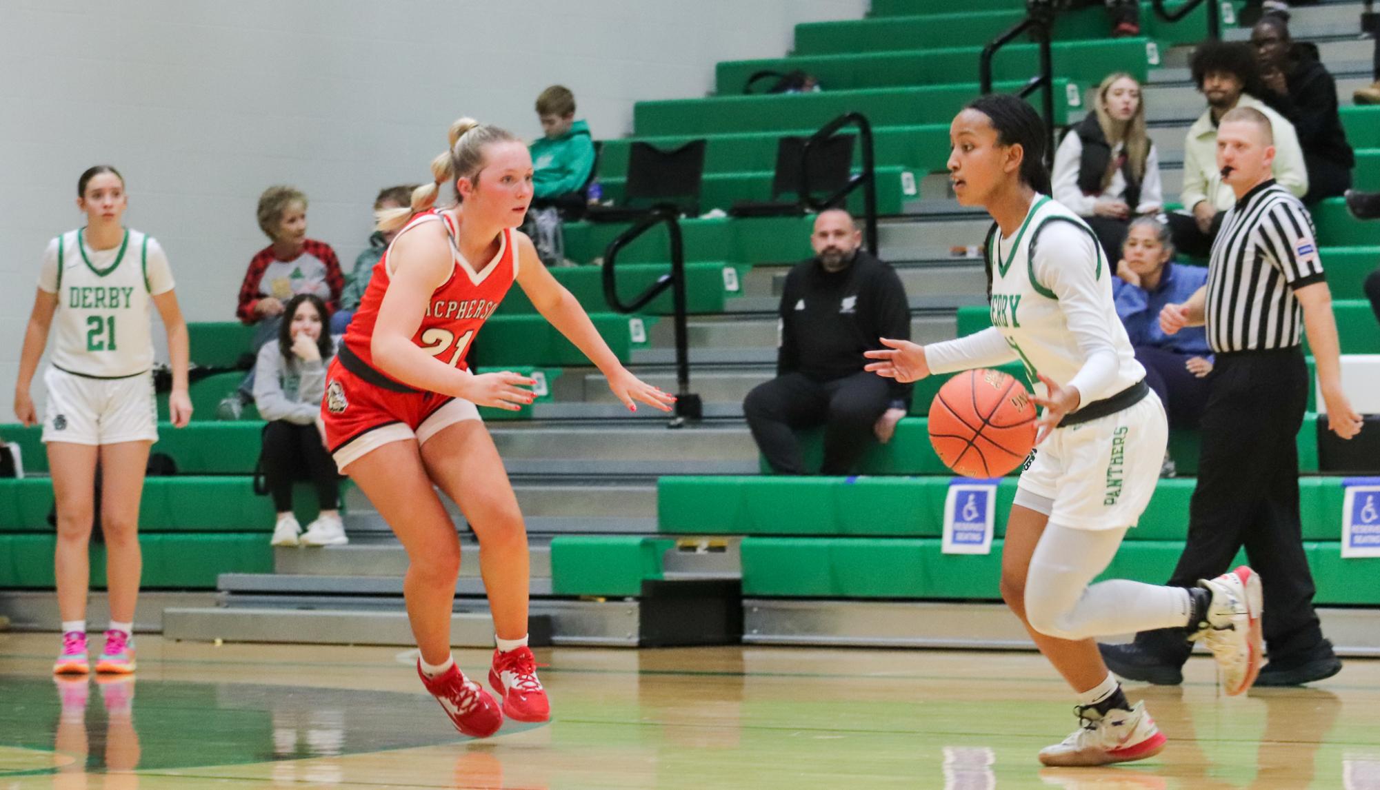 Girls Varsity Basketball vs. McPherson (Photos by Natali Mitchell)