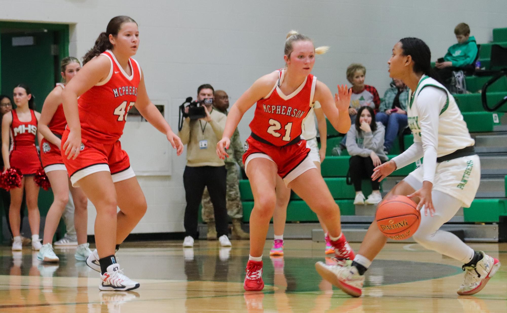 Girls Varsity Basketball vs. McPherson (Photos by Natali Mitchell)