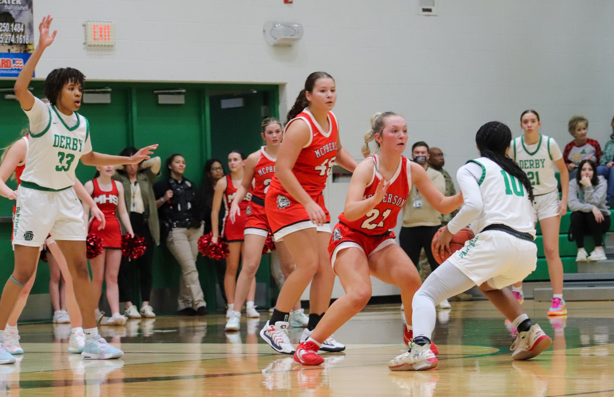 Girls Varsity Basketball vs. McPherson (Photos by Natali Mitchell)