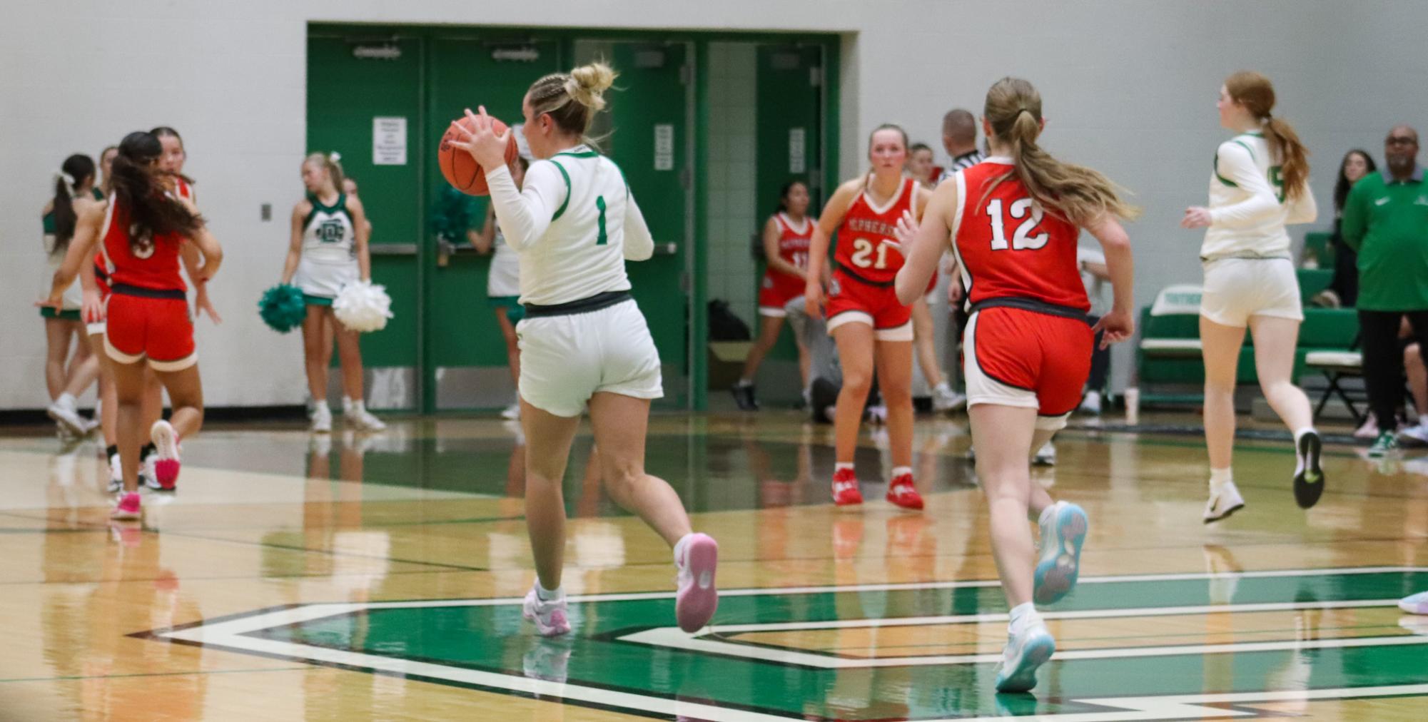 Girls Varsity Basketball vs. McPherson (Photos by Natali Mitchell)