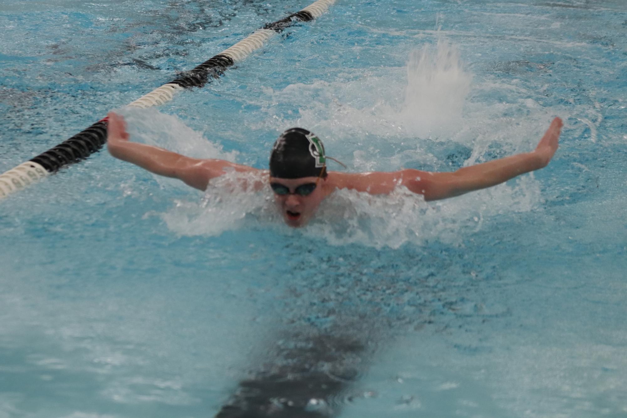 Boys swim meet at Campus (Photos by Sophia Rogers)