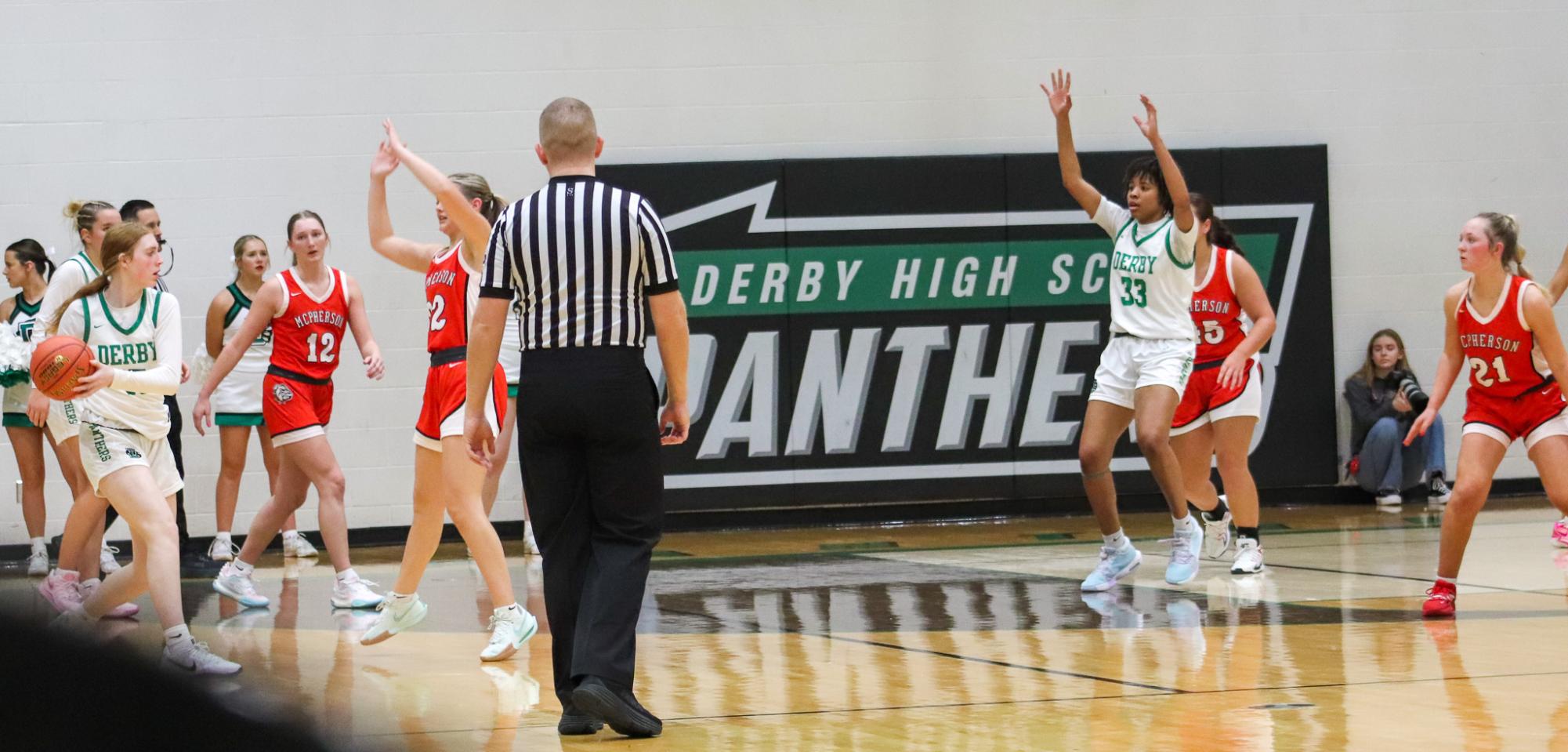 Girls Varsity Basketball vs. McPherson (Photos by Natali Mitchell)