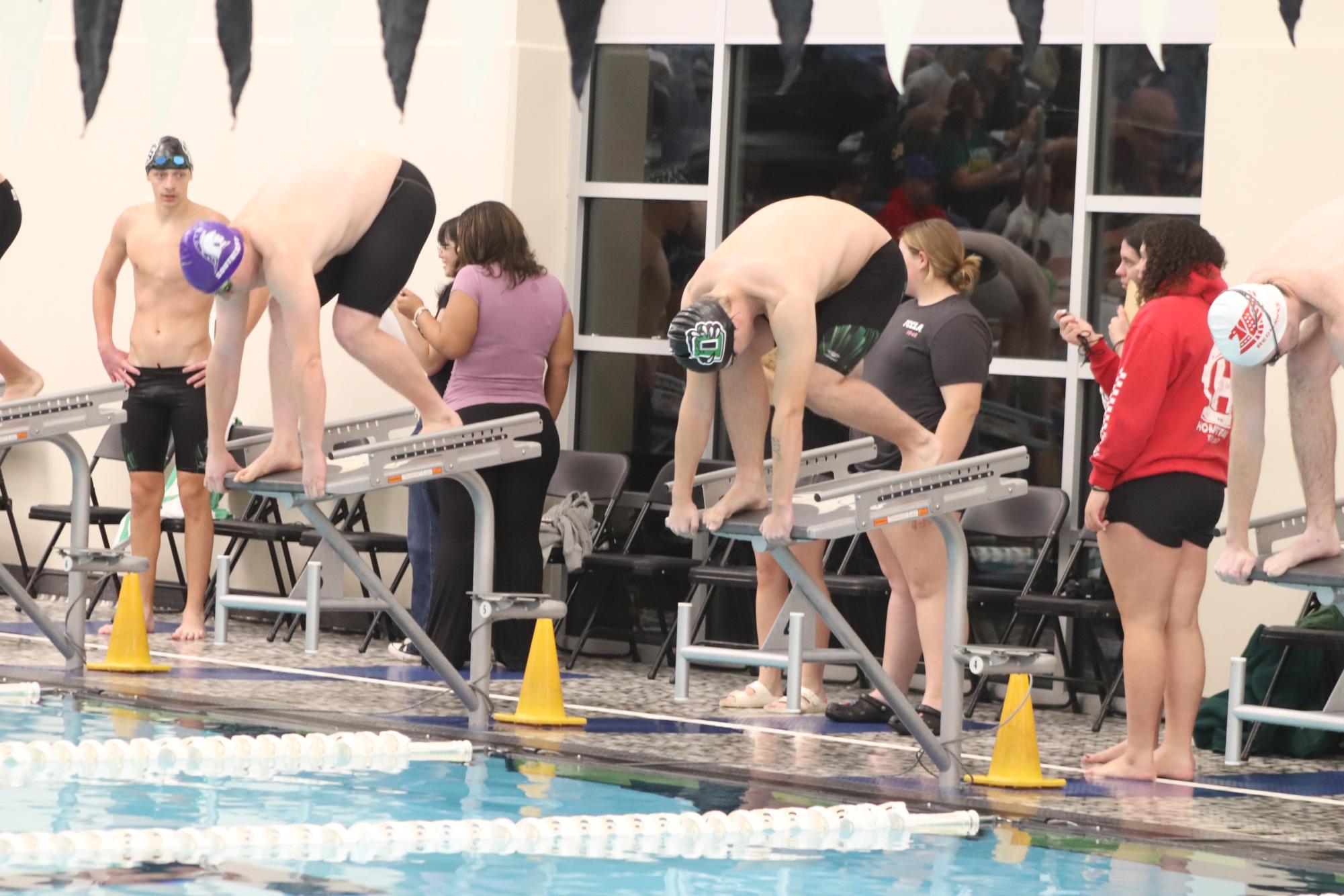 Boys swim meet at Campus (Photos by Sophia Rogers)