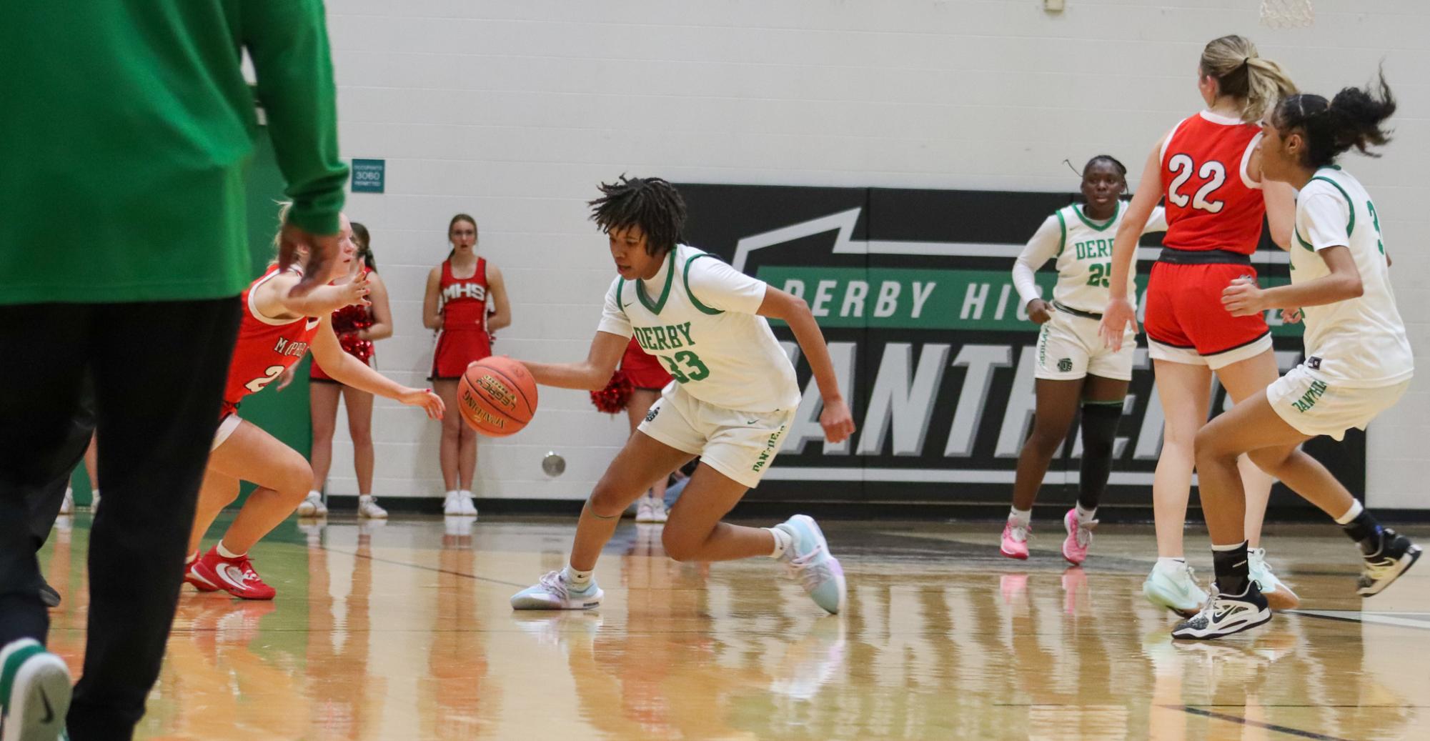 Girls Varsity Basketball vs. McPherson (Photos by Natali Mitchell)