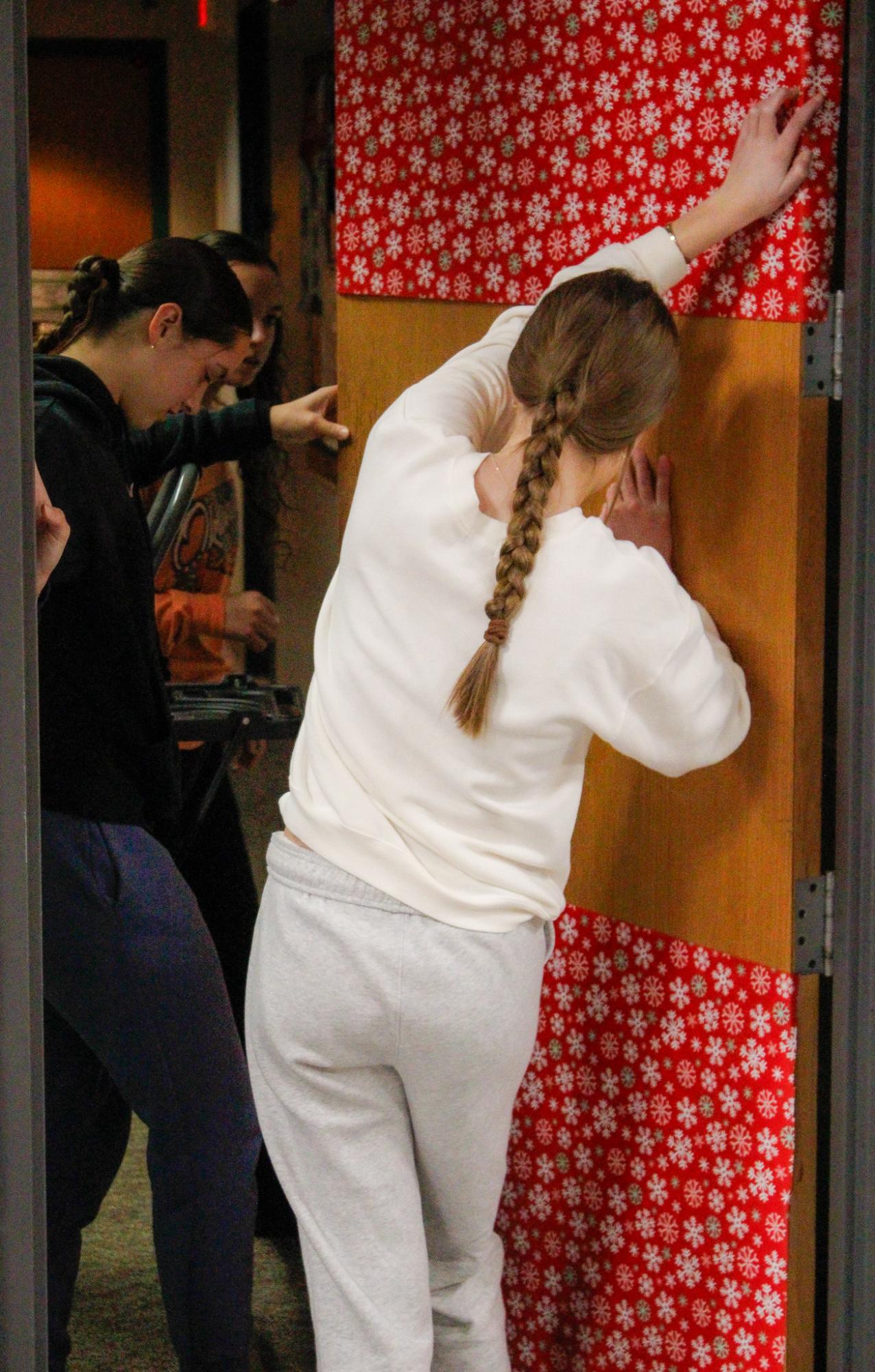 NHS door wrapping (Photos by Sophie Segelke)