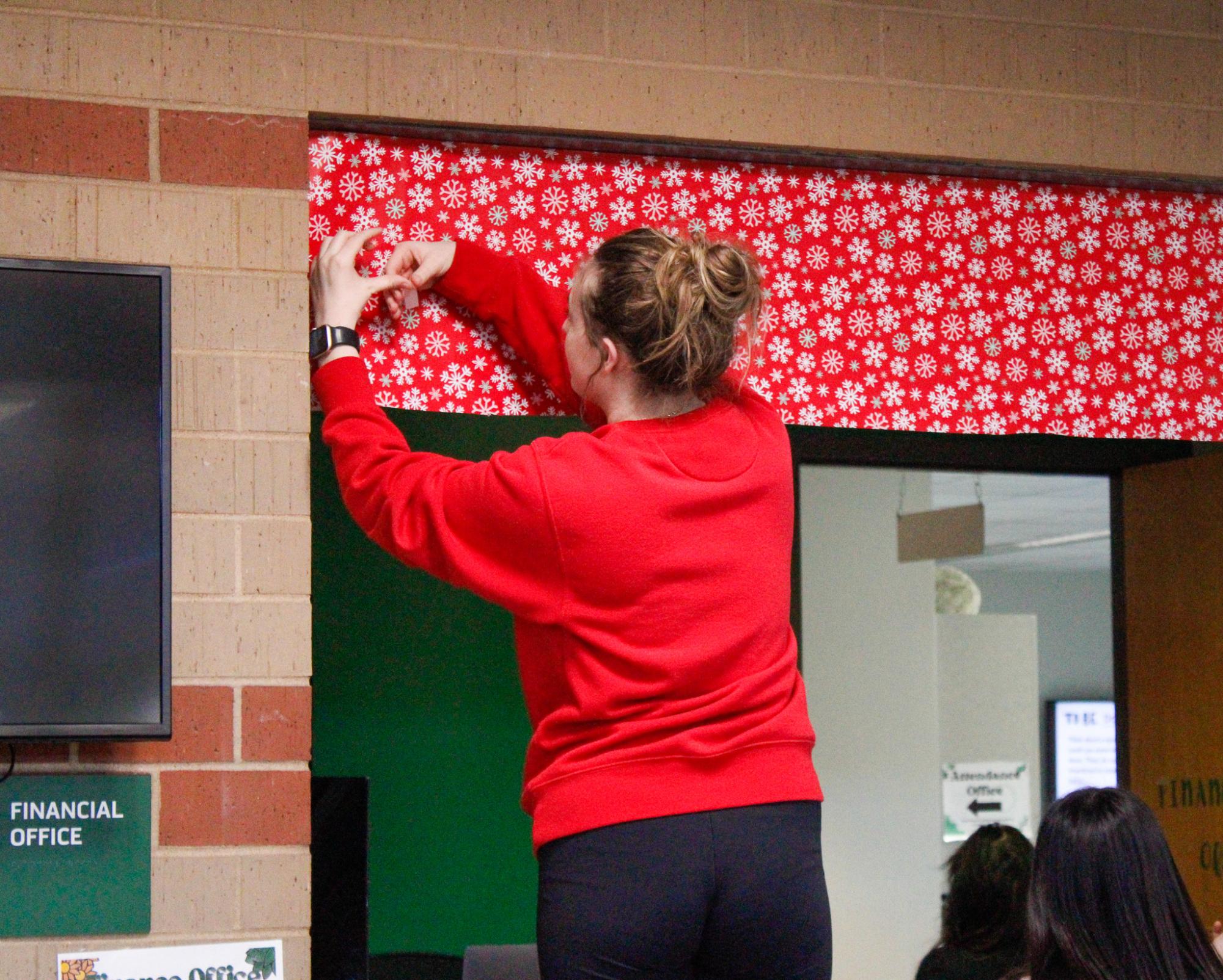 NHS door wrapping (Photos by Sophie Segelke)