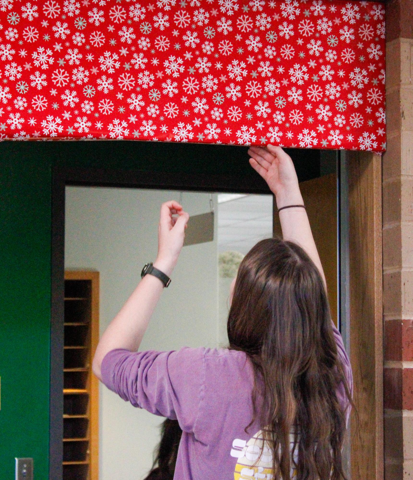 NHS door wrapping (Photos by Sophie Segelke)