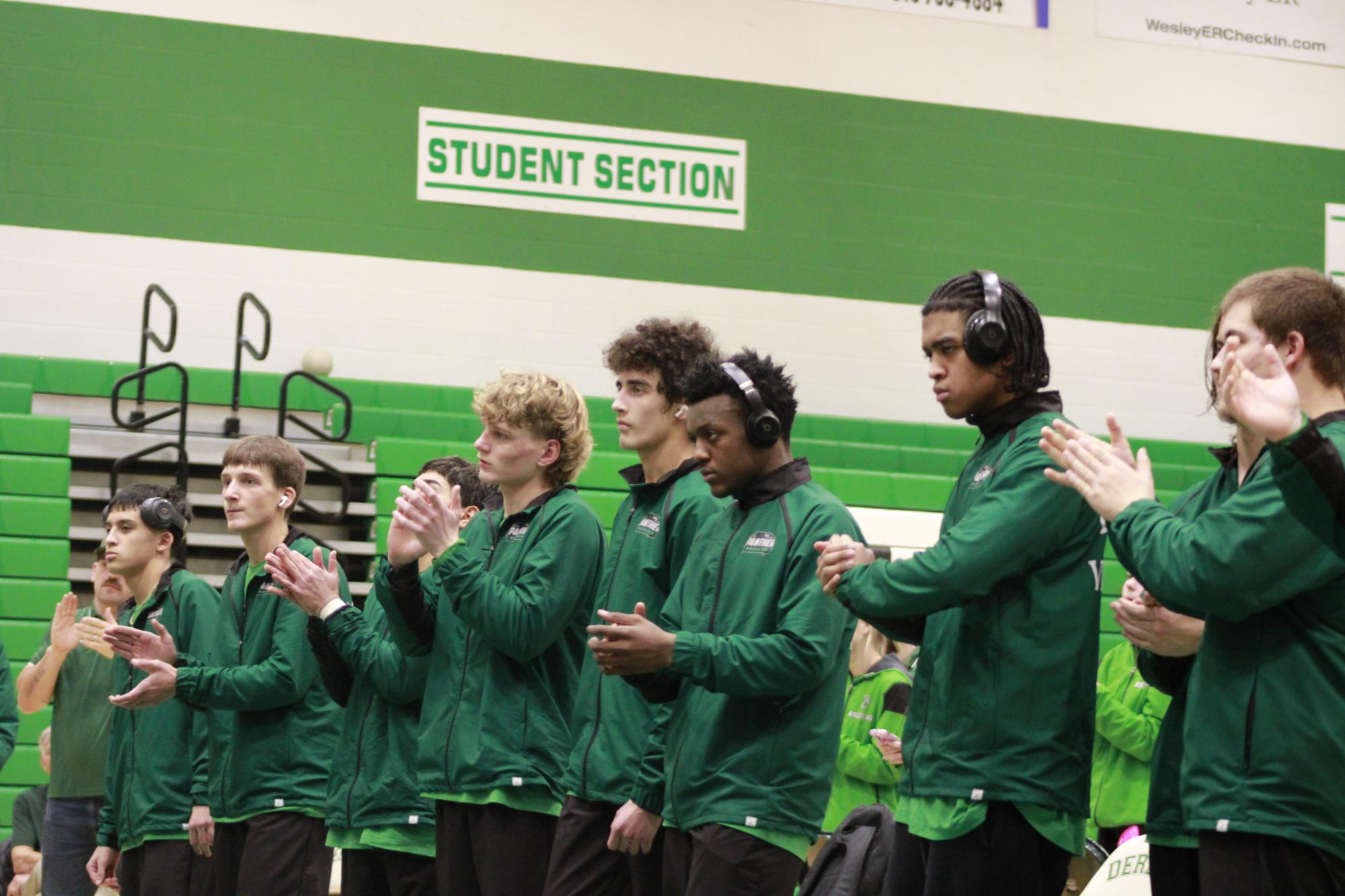 Boys Wrestling vs. Kapaun (Photos by Ella Davidson)