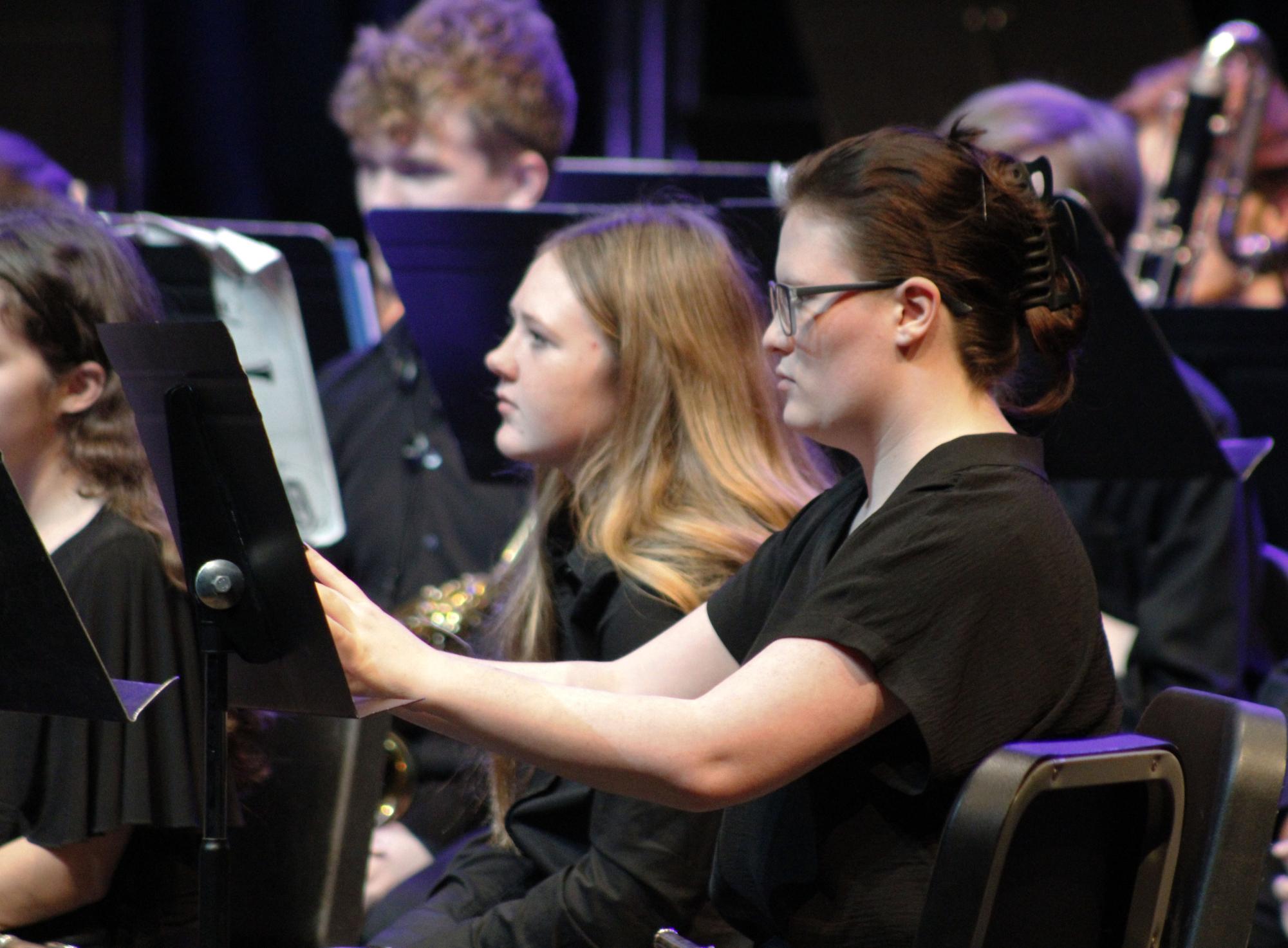 Winter band concert (photos by Emily Crowell)