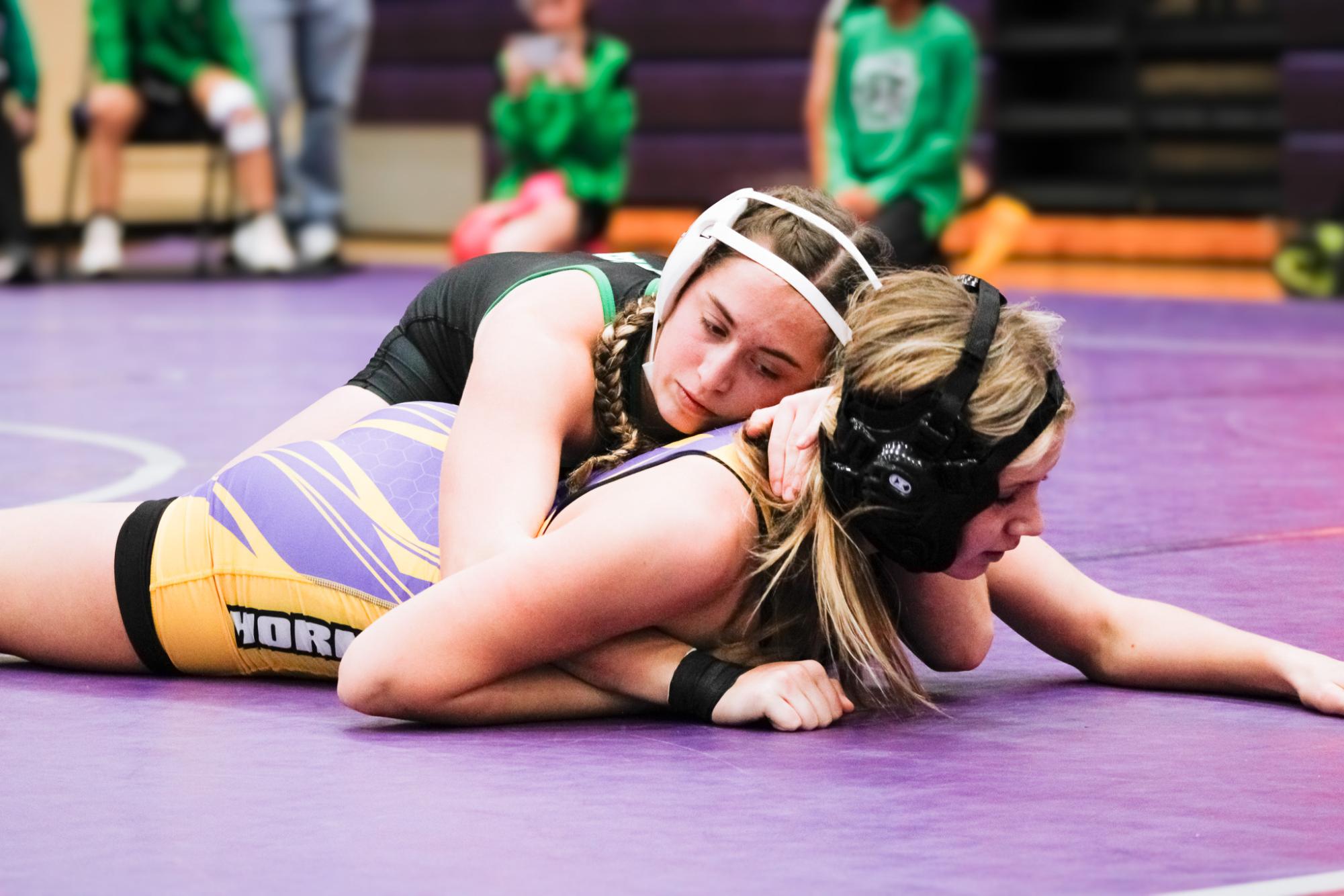 Girls wrestling tournament at Valley Center (Photos by Ava Mbawuike)