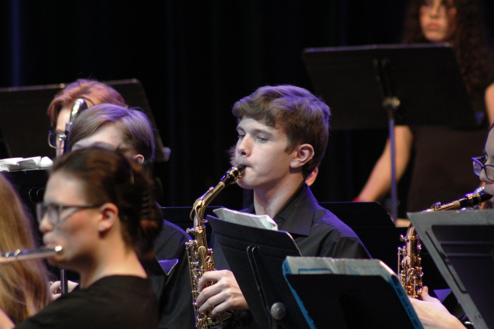 Winter band concert (photos by Emily Crowell)