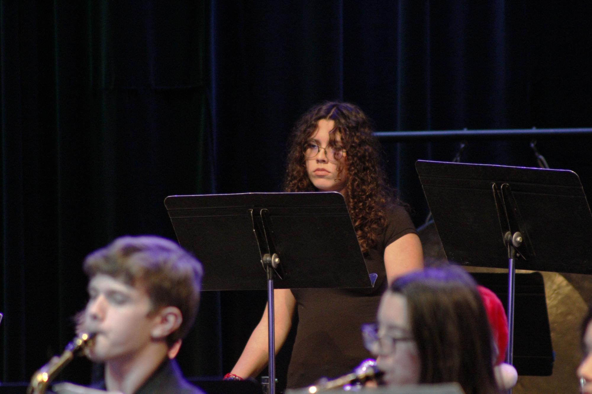 Winter band concert (photos by Emily Crowell)