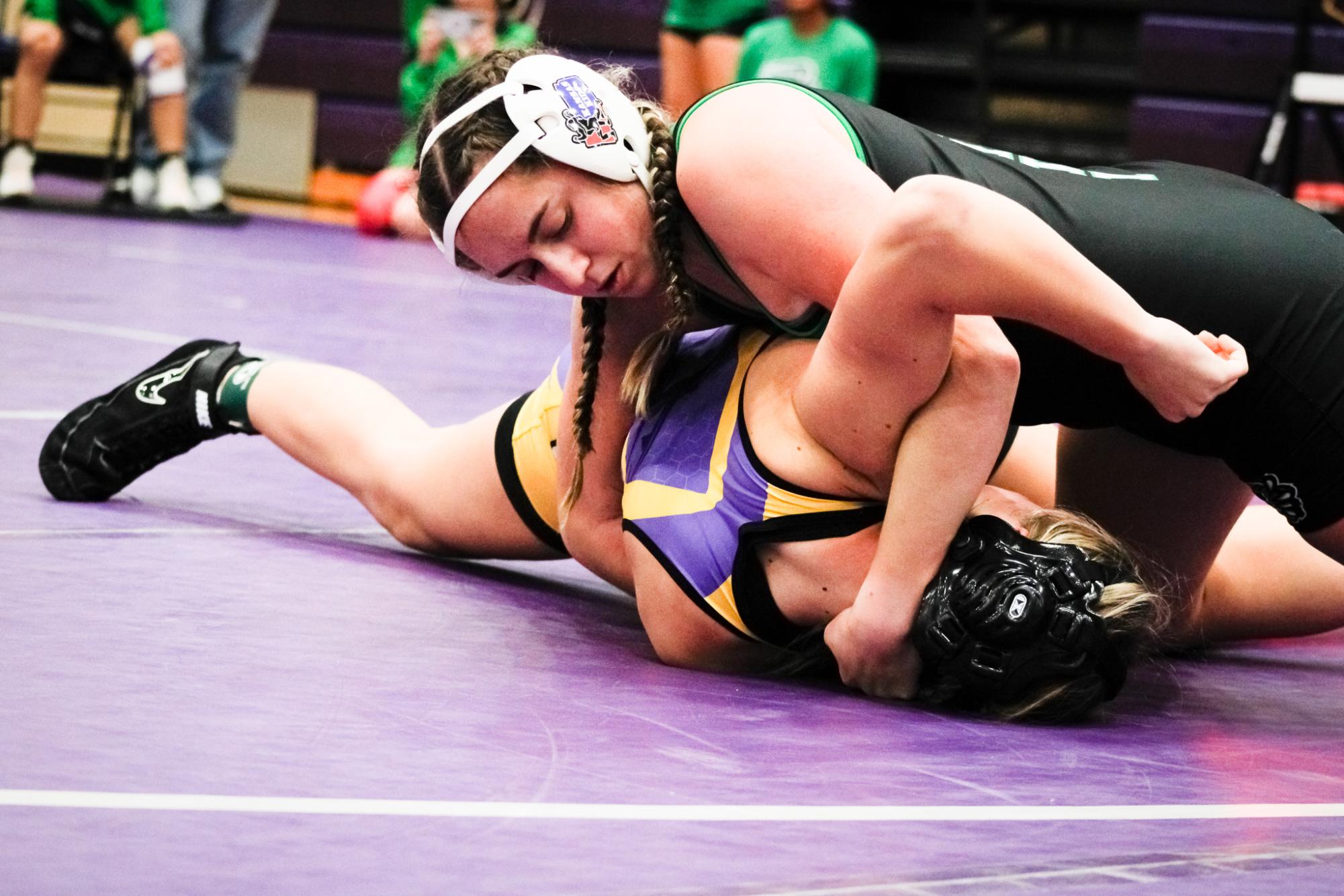 Girls wrestling tournament at Valley Center (Photos by Ava Mbawuike)