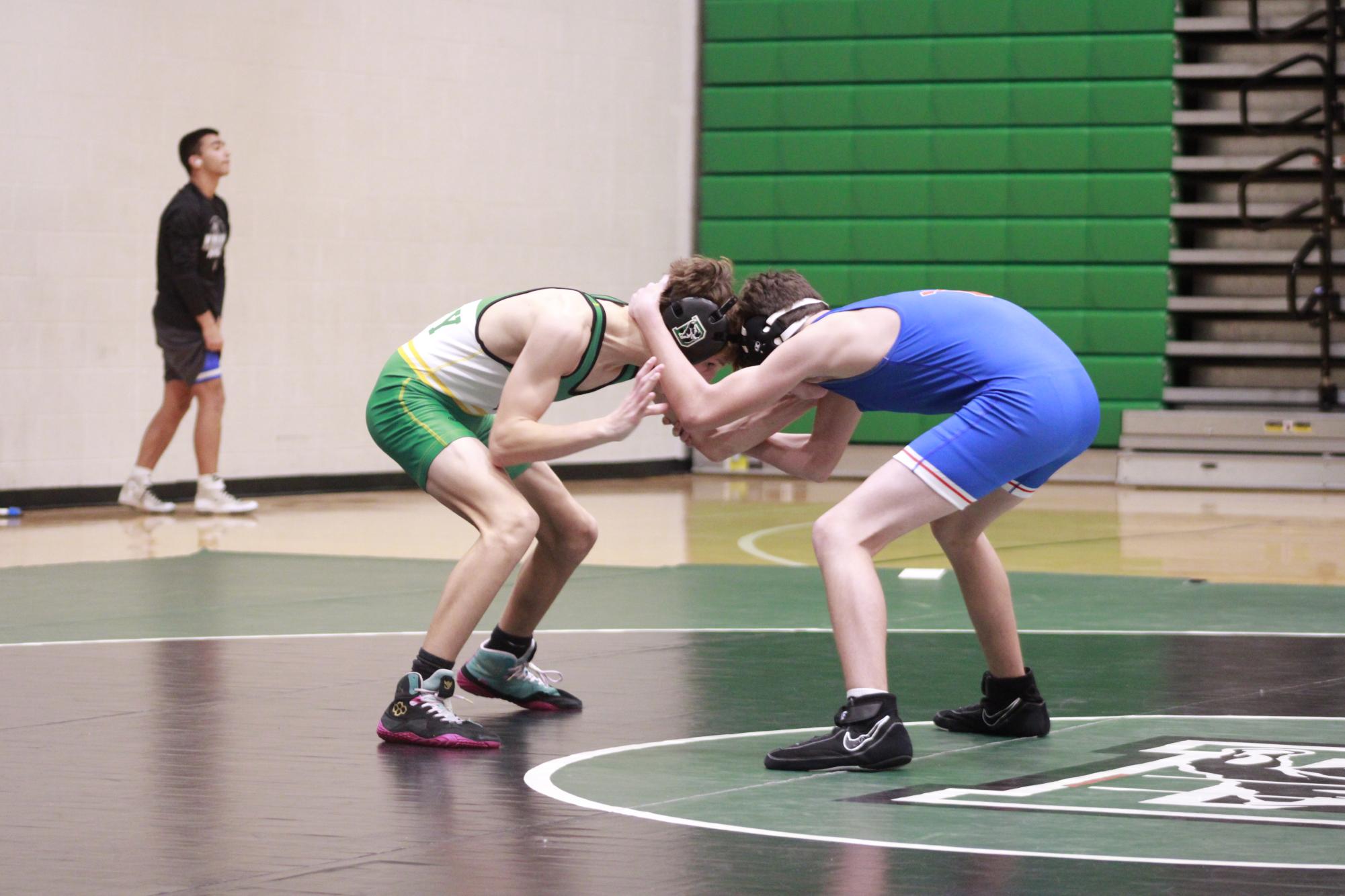 Boys Wrestling vs. Kapaun (Photos by Ella Davidson)