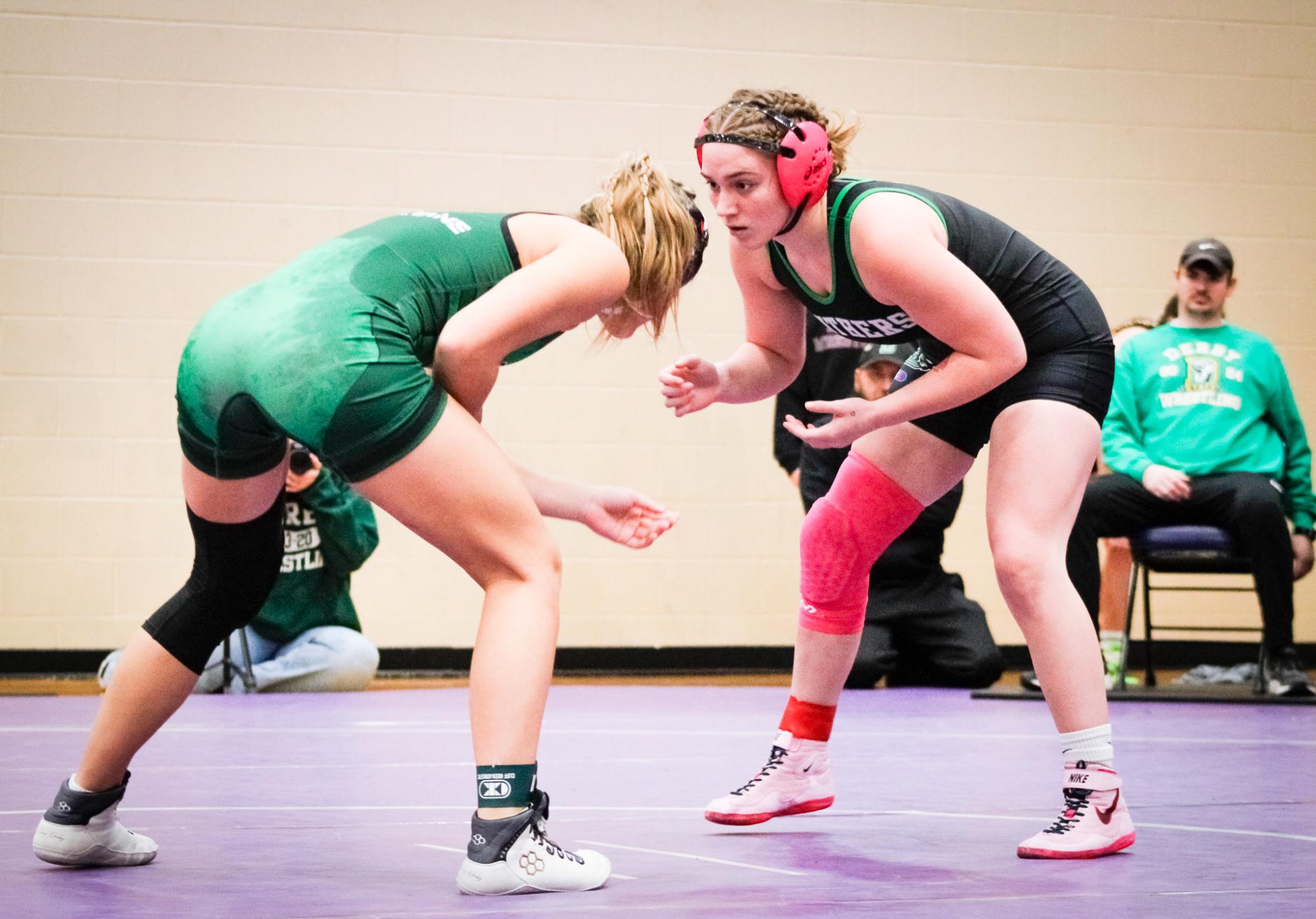 Girls wrestling tournament at Valley Center (Photos by Ava Mbawuike)