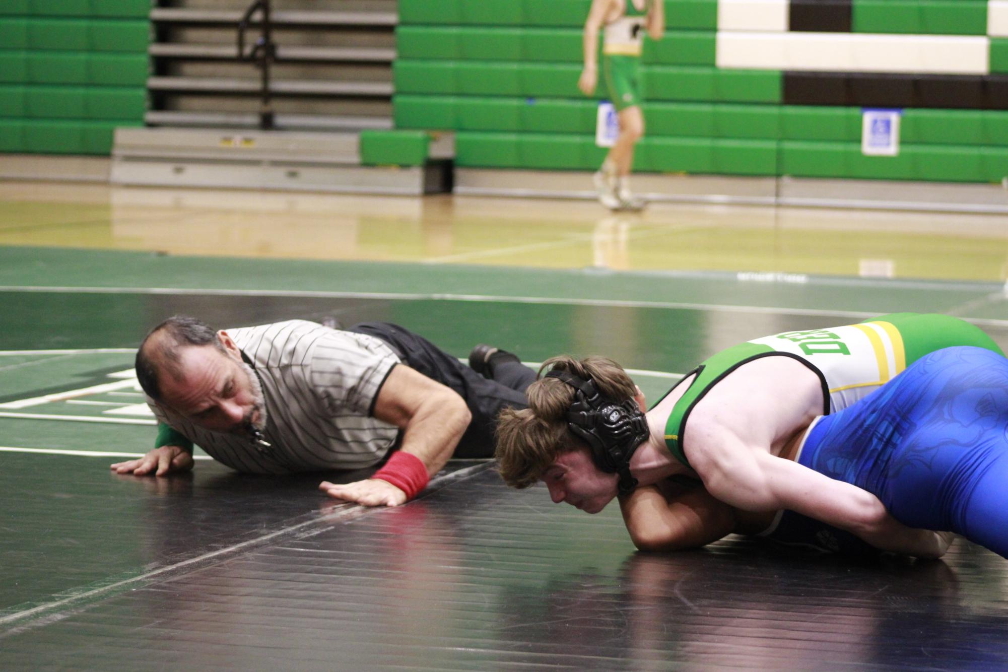 Boys Wrestling vs. Kapaun (Photos by Ella Davidson)