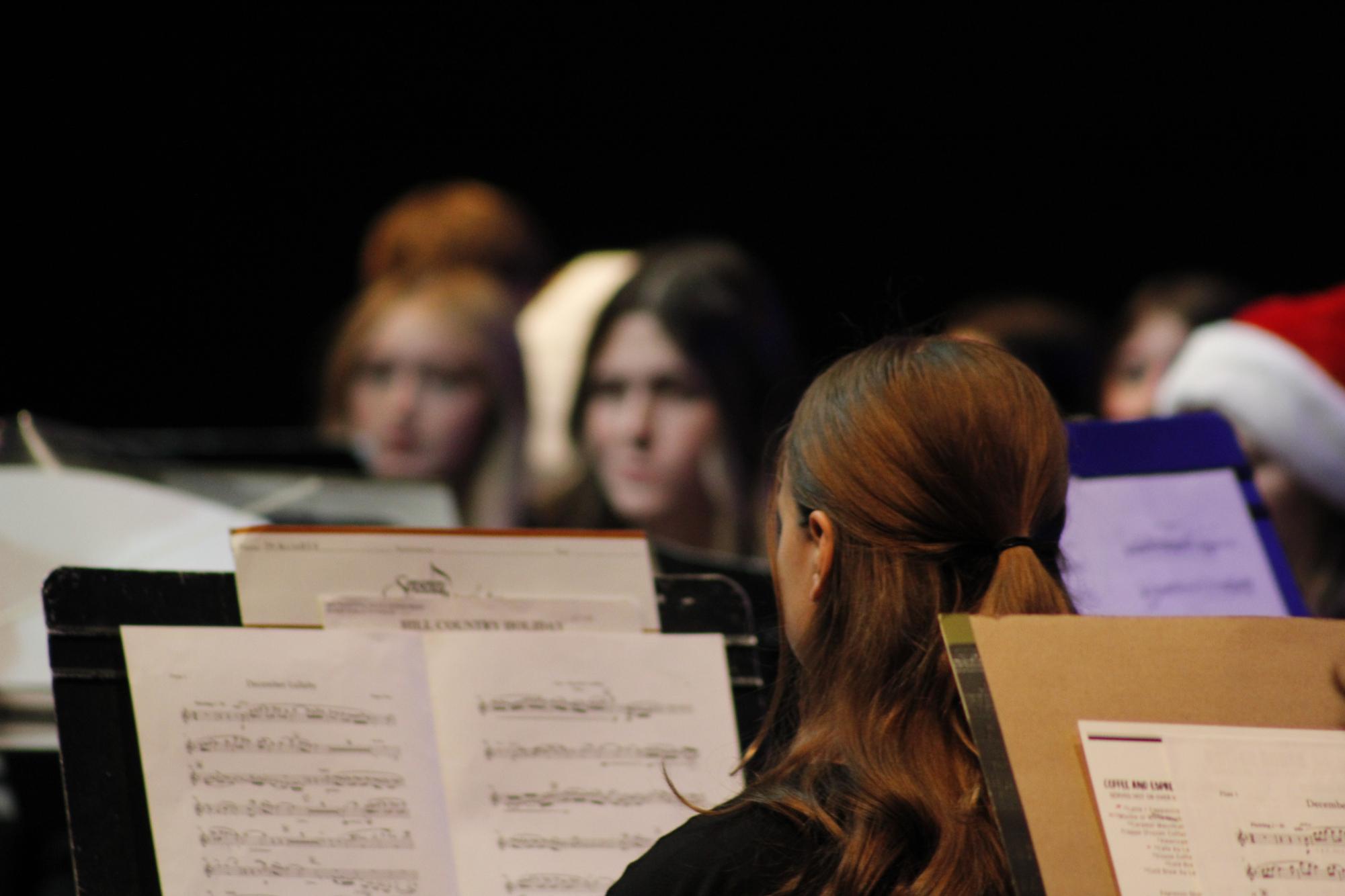 Winter band concert (photos by Emily Crowell)