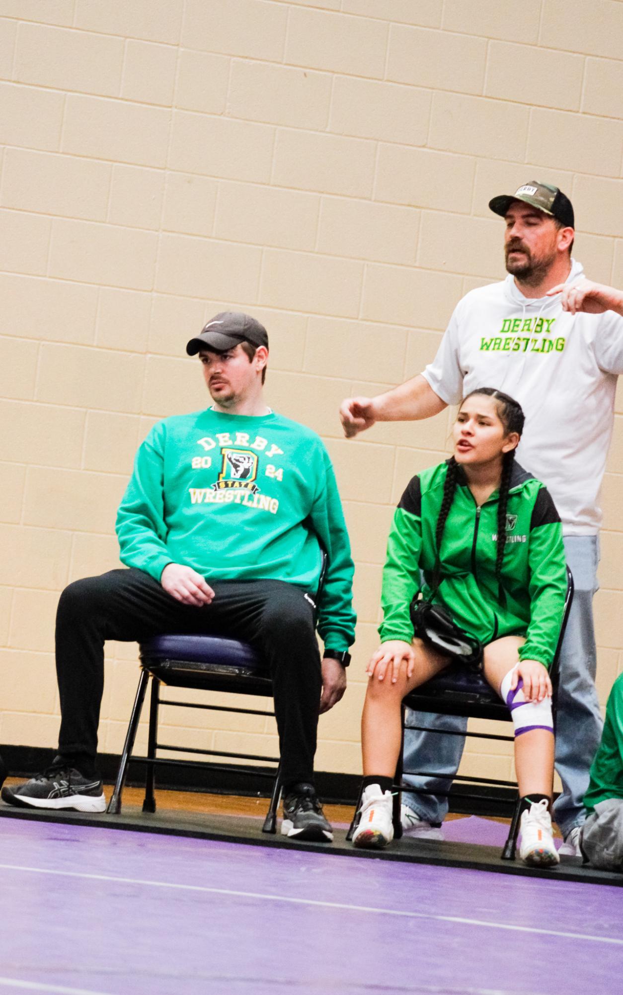 Girls wrestling tournament at Valley Center (Photos by Ava Mbawuike)