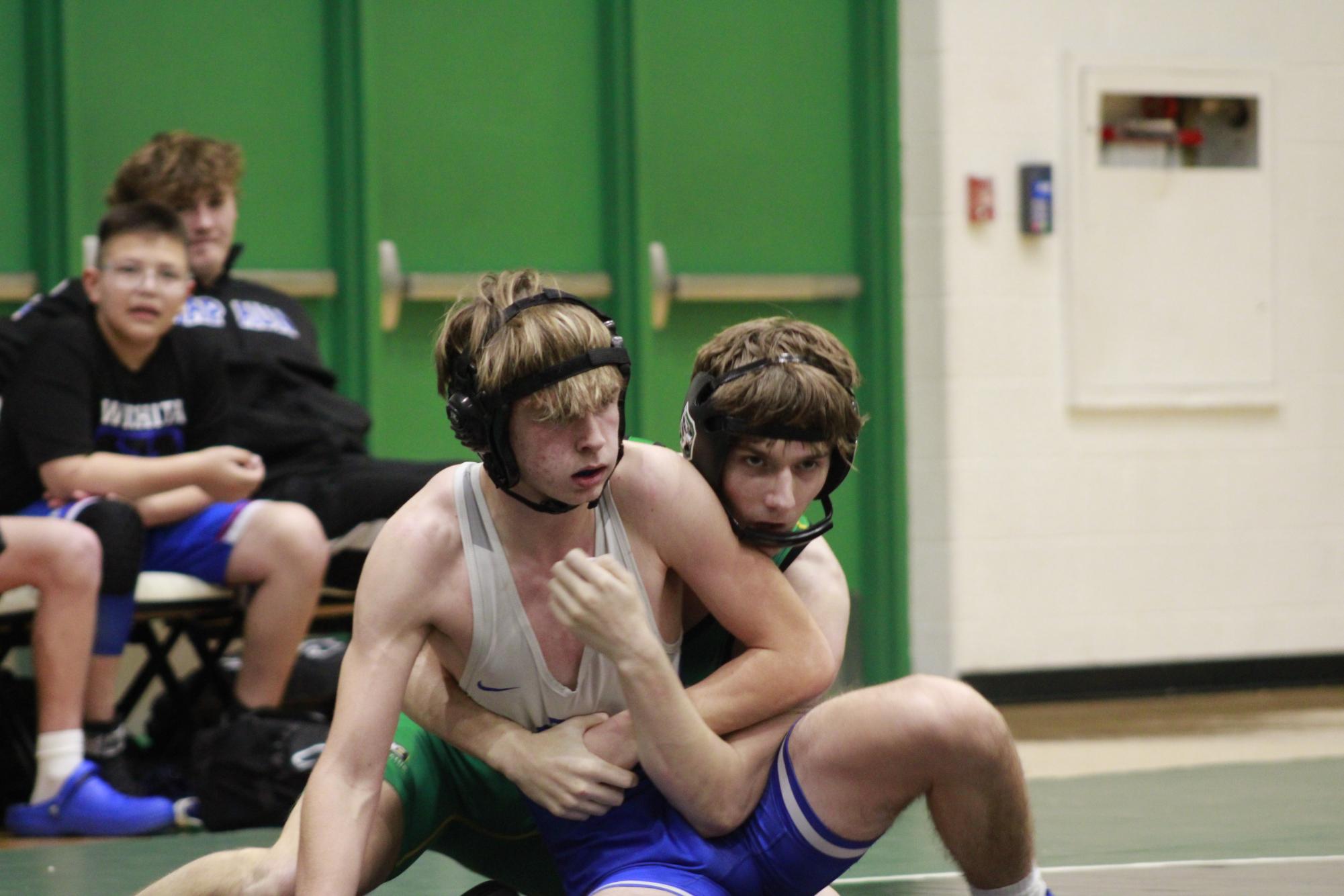 Boys Wrestling vs. Kapaun (Photos by Ella Davidson)