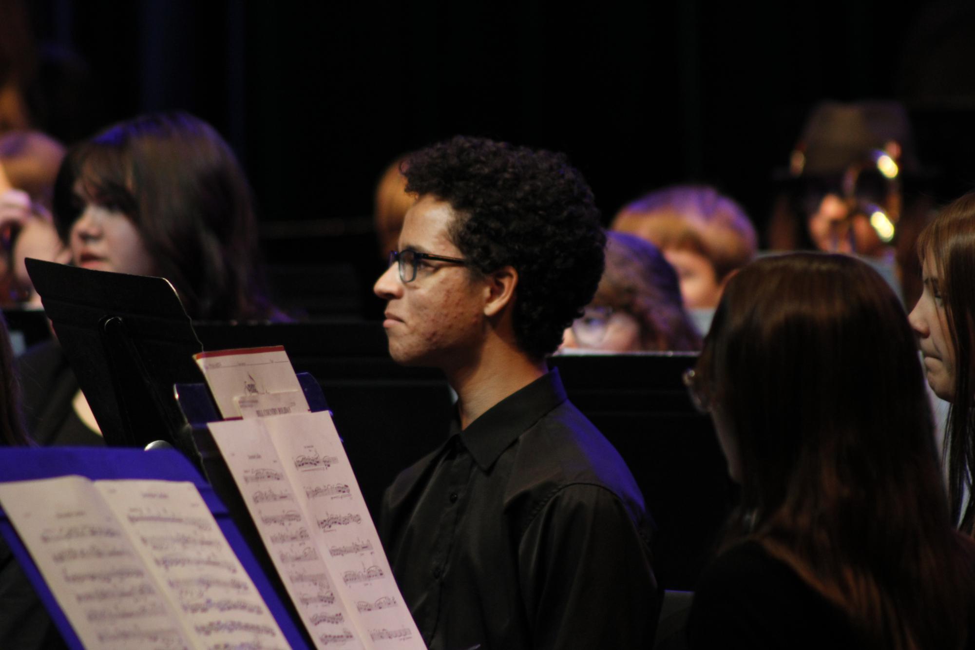 Winter band concert (photos by Emily Crowell)