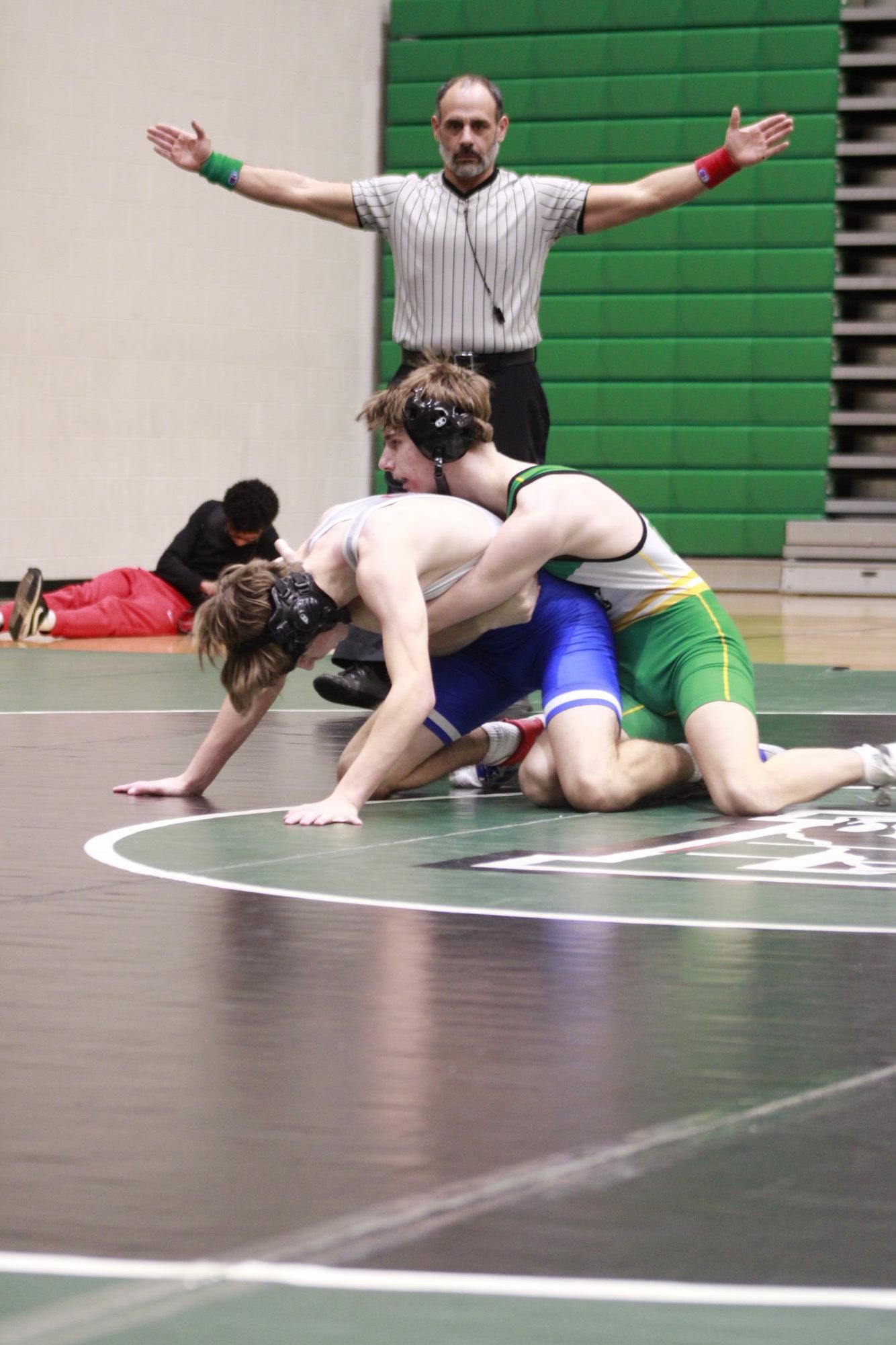 Boys Wrestling vs. Kapaun (Photos by Ella Davidson)