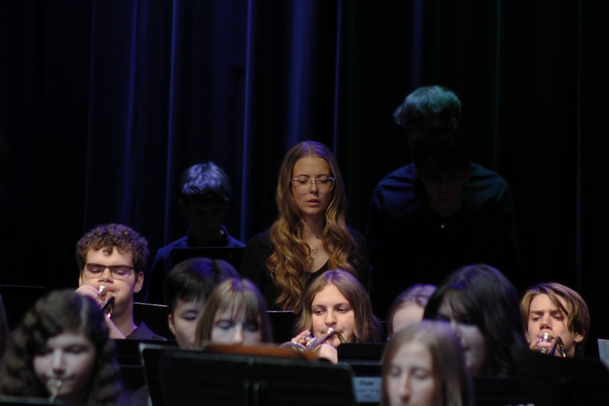 Winter band concert (photos by Emily Crowell)